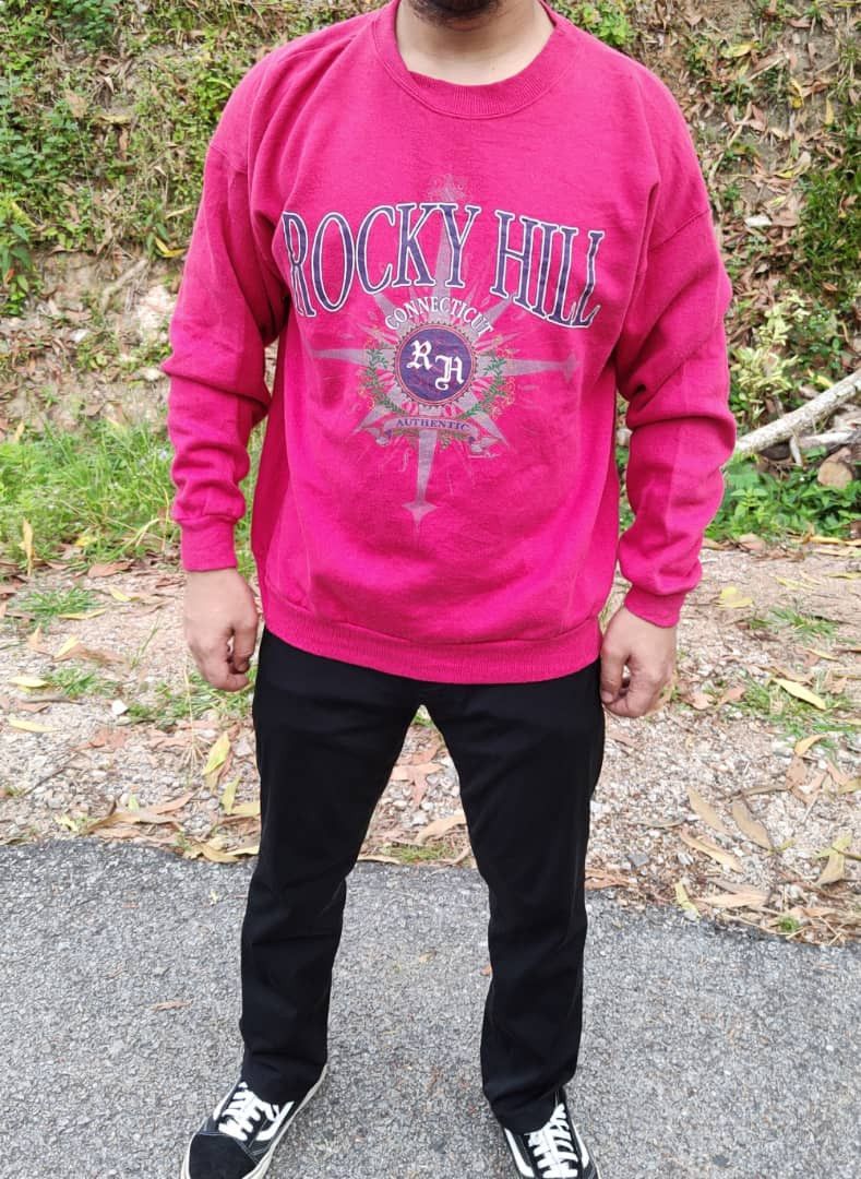 Hanes × Vintage Vintage 90s Rock Hill Connection Authentic Made in USA Size US L / EU 52-54 / 3 - 4 Thumbnail