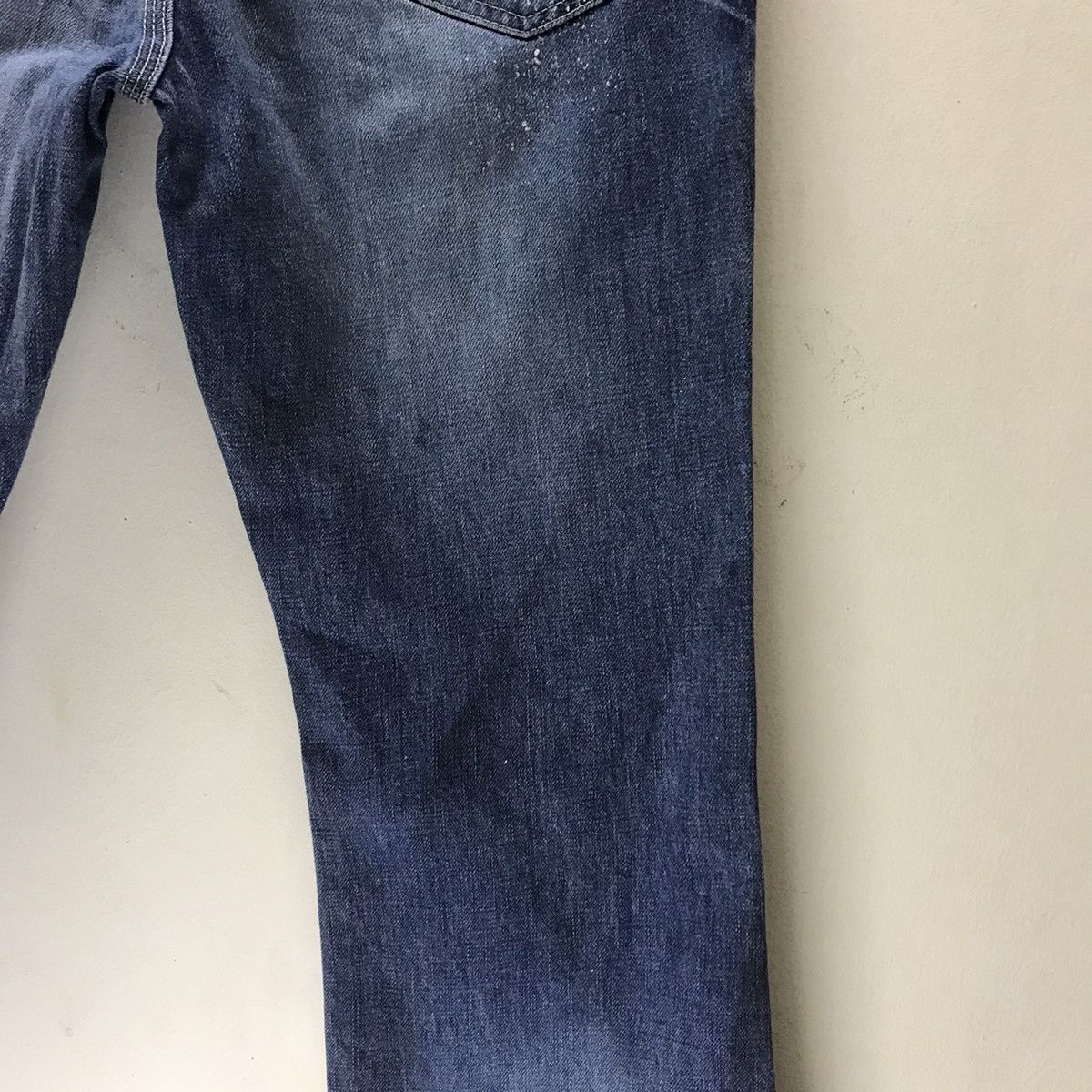 Le Grande Bleu (L.G.B.) Schlussel Denim Flare Jeans Distressed Size US 30 / EU 46 - 14 Thumbnail