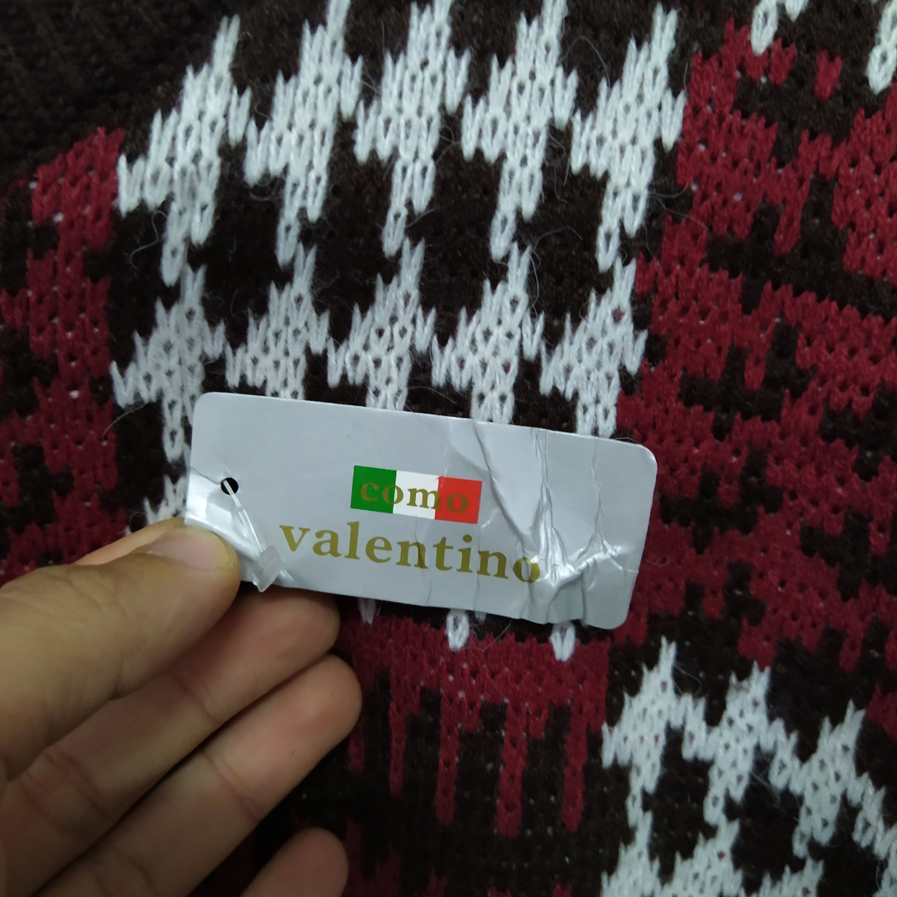 Valentino × Vintage 90s VALENTINO NITWEAR (D27) Size US L / EU 52-54 / 3 - 2 Thumbnail