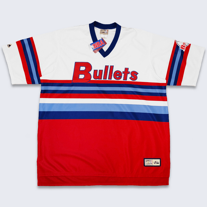 Vintage Baltimore Bullets Vintage 00s Majestic Warm Up Jersey | Grailed