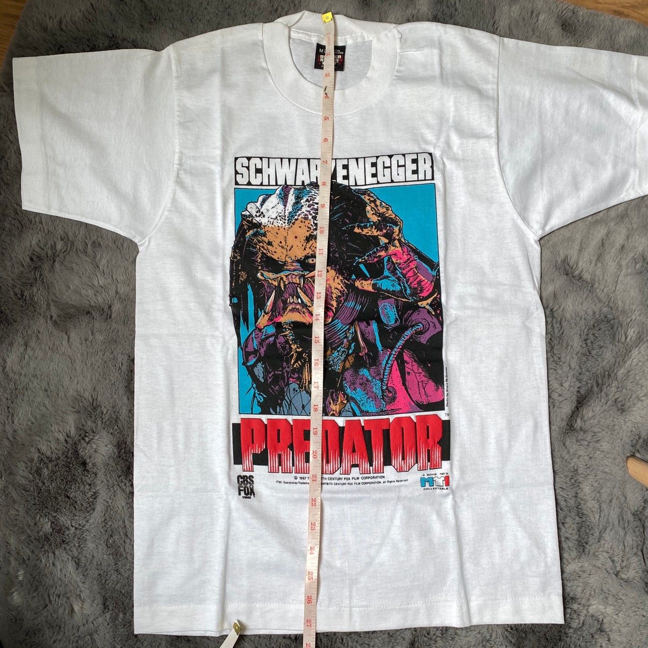 Vintage Vintage 1987 Predator Movie Size S DEADSTOCK! Size US S / EU 44-46 / 1 - 9 Thumbnail