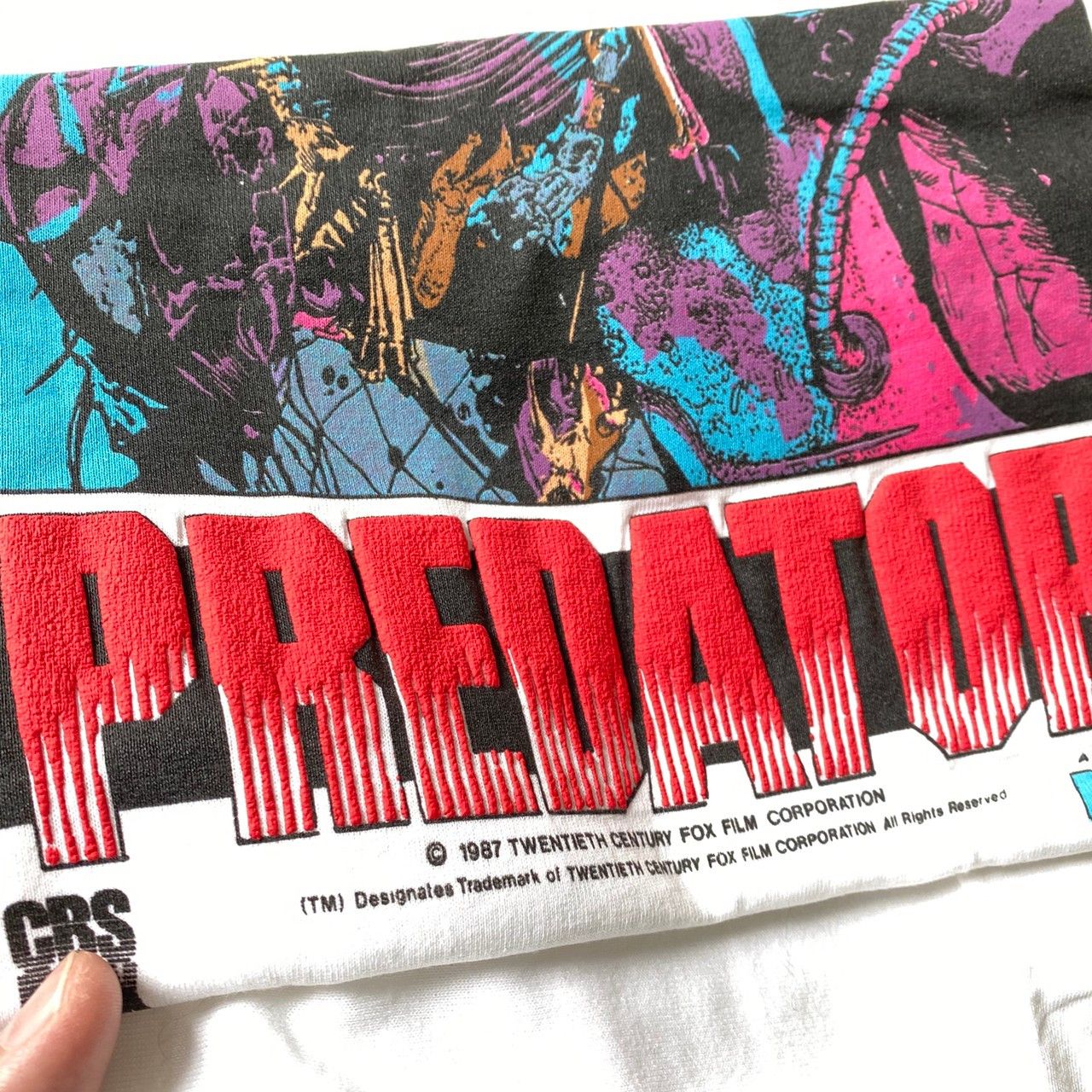 Vintage Vintage 1987 Predator Movie Size S DEADSTOCK! Size US S / EU 44-46 / 1 - 2 Thumbnail