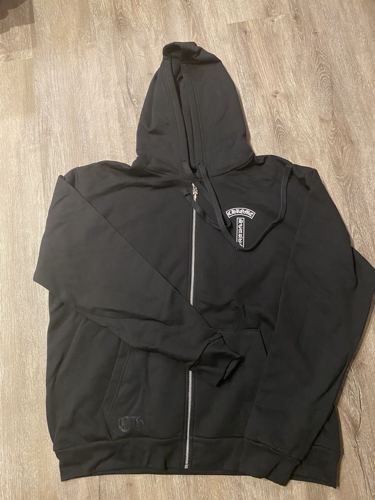 Pick up from CH Paris store. Saw the monogram zip hoodie and couldn't pass  on it. Was the last piece. : r/ChromeHeart