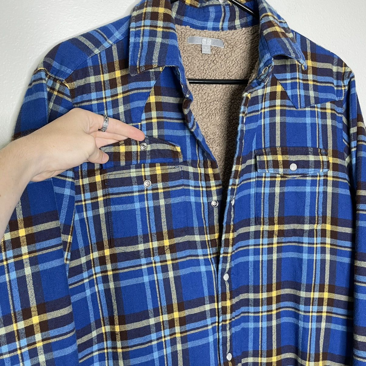Uniqlo Uniqlo Sherpa lined flannel jacket Size US M / EU 48-50 / 2 - 5 Thumbnail