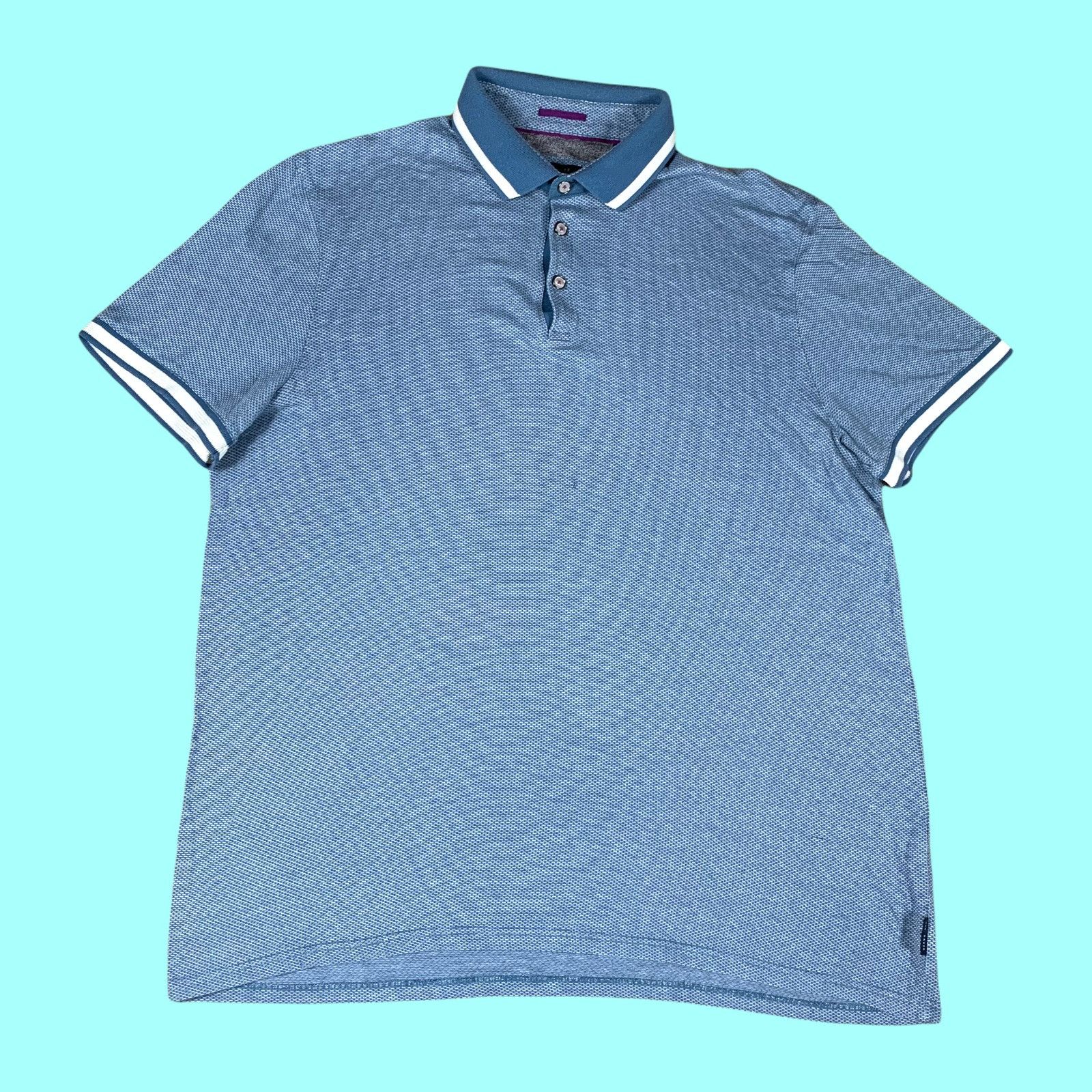 Ted Baker Ted Baker Polo Shirt in Blue | Grailed