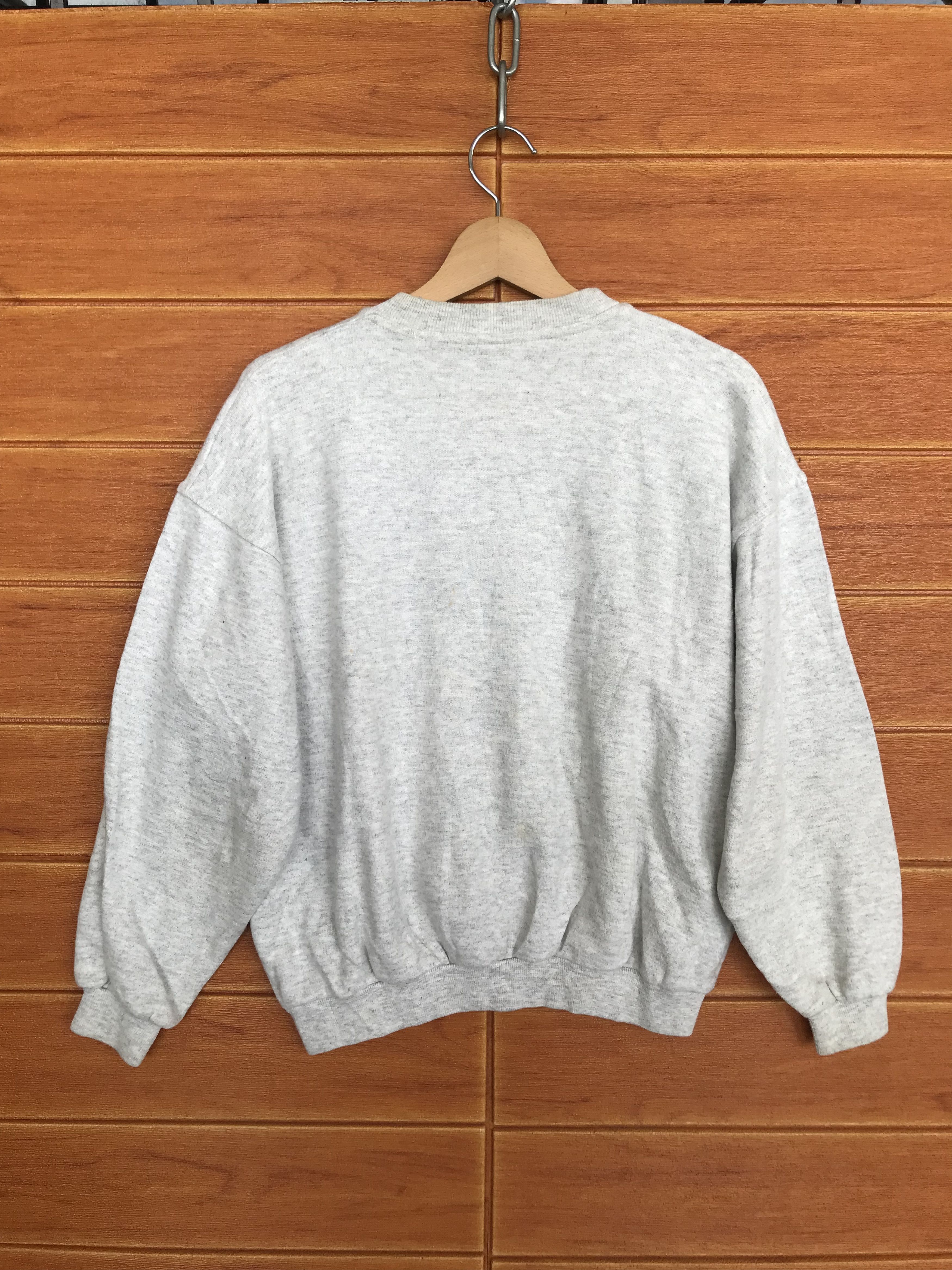 Trussardi Vintage 90s TRUSSARDI Spell Out Embroidered Sweatshirt Size US M / EU 48-50 / 2 - 4 Thumbnail