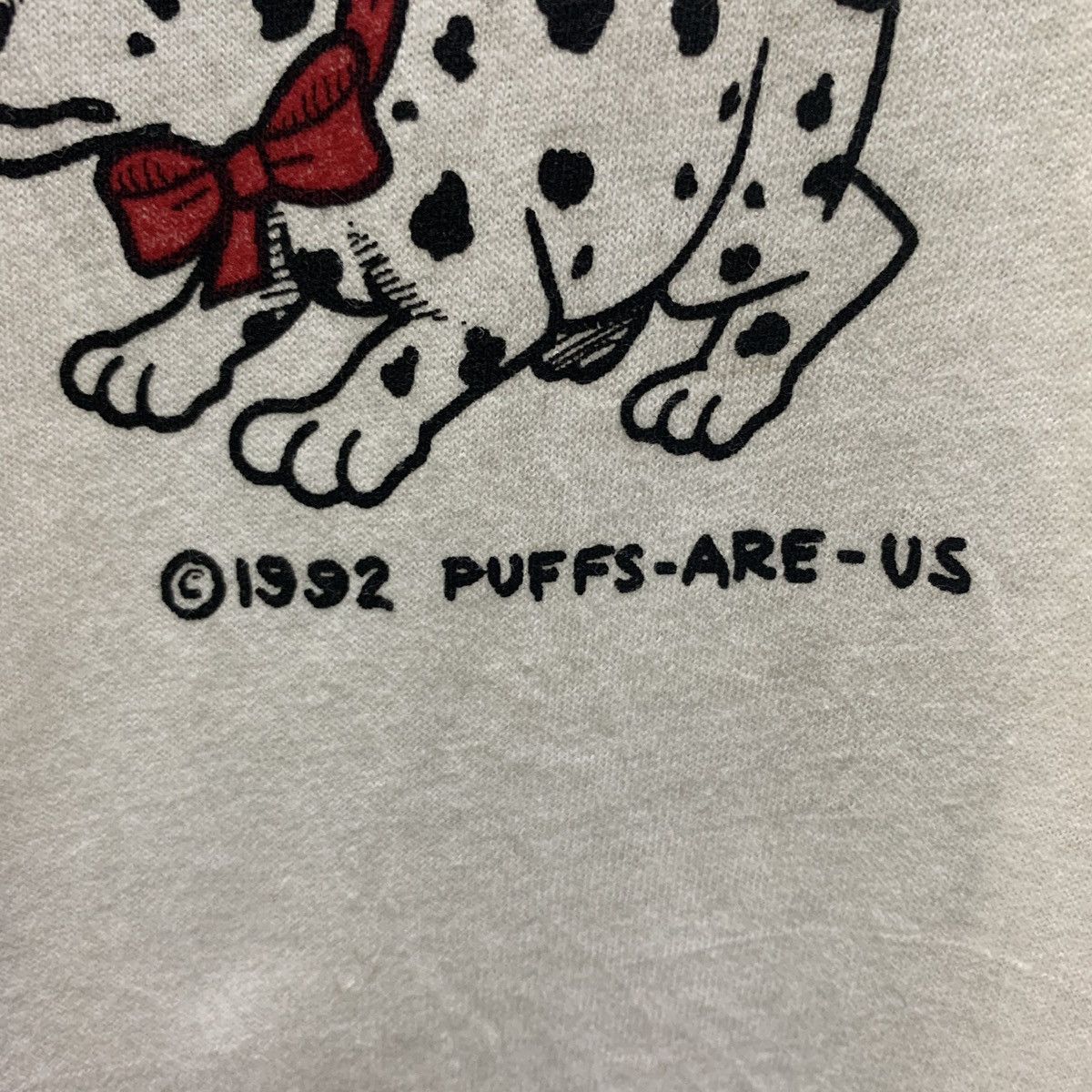 Vintage Vintage 1992 Puffs-Are-Us Dalmatian T-shirts Size US XL / EU 56 / 4 - 6 Thumbnail
