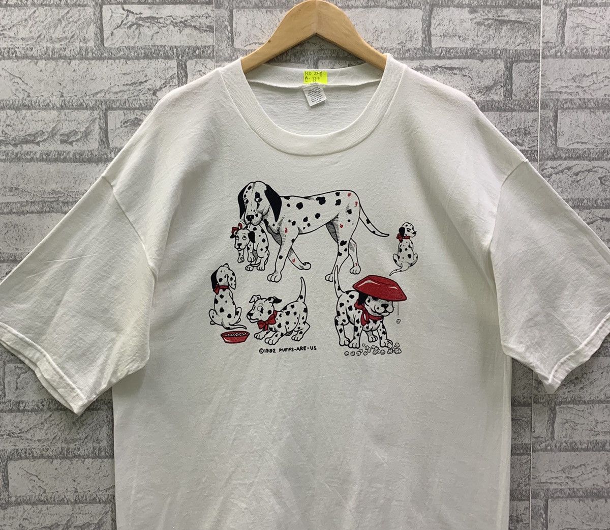 Vintage Vintage 1992 Puffs-Are-Us Dalmatian T-shirts Size US XL / EU 56 / 4 - 3 Thumbnail