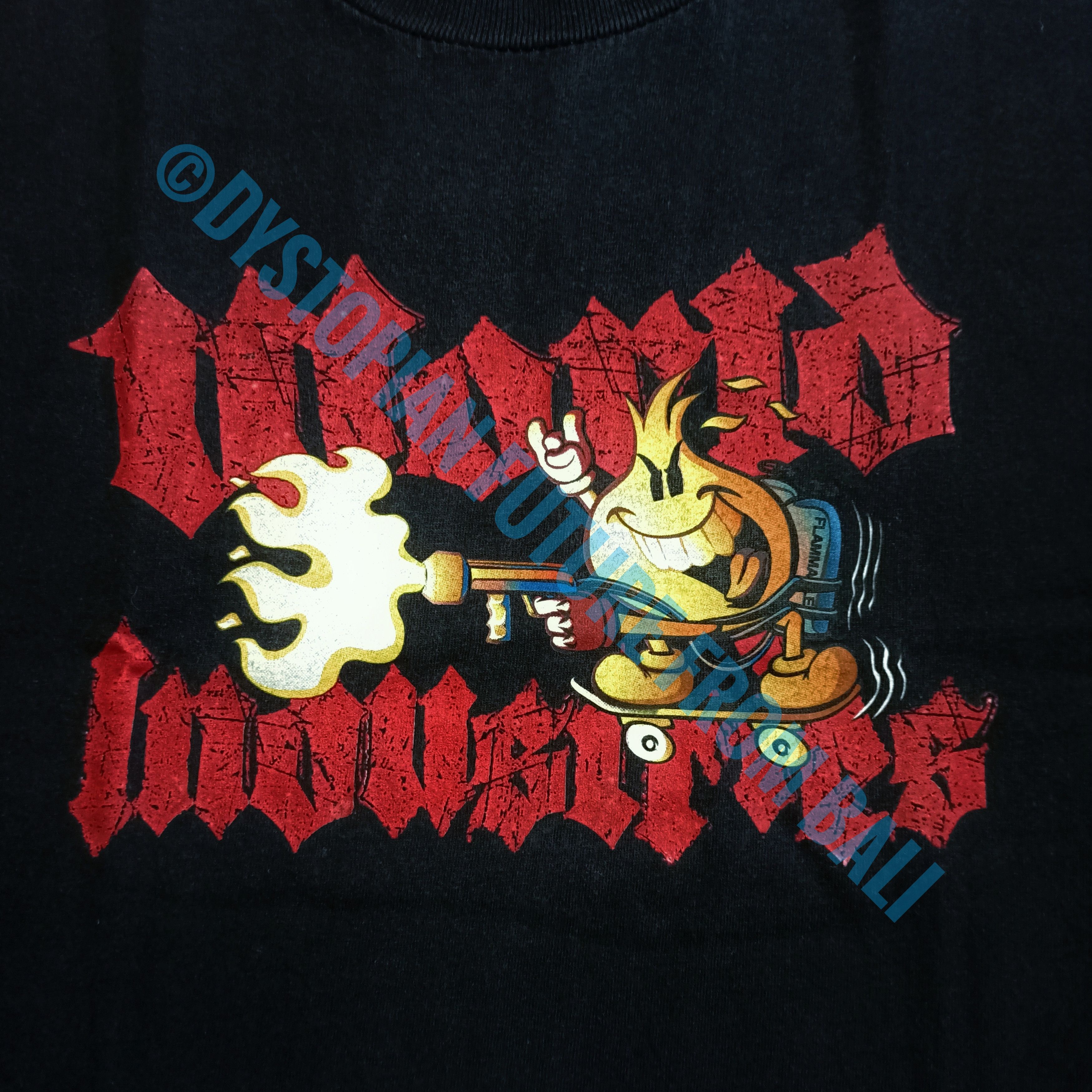 World Industries Vintage World Industries Skateboards - Flame Thrower T-shirt Size US M / EU 48-50 / 2 - 2 Thumbnail