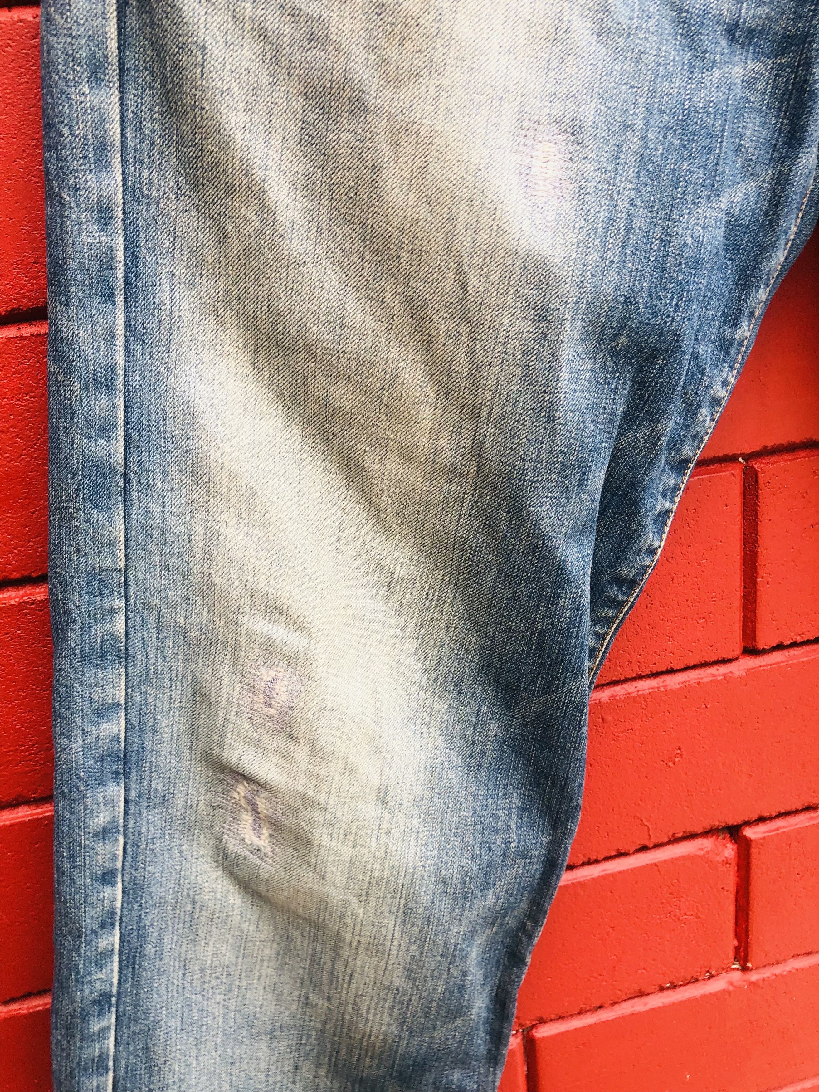 Japanese Brand × Stussy Vintage Stussy Distressed Travis Scott Fashion Style Size US 32 / EU 48 - 12 Thumbnail
