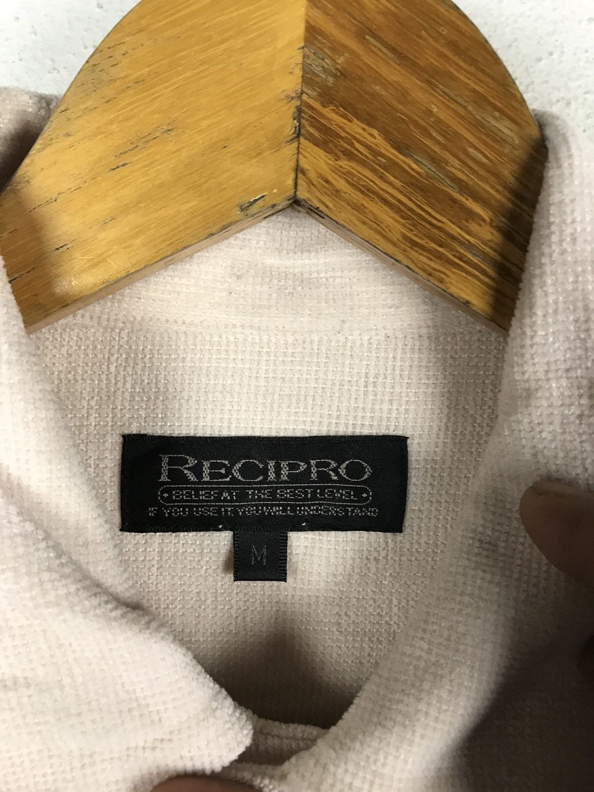 Japanese Brand RECIPRO BUTTON UPS JACKET SURF STYLE Size US M / EU 48-50 / 2 - 6 Thumbnail