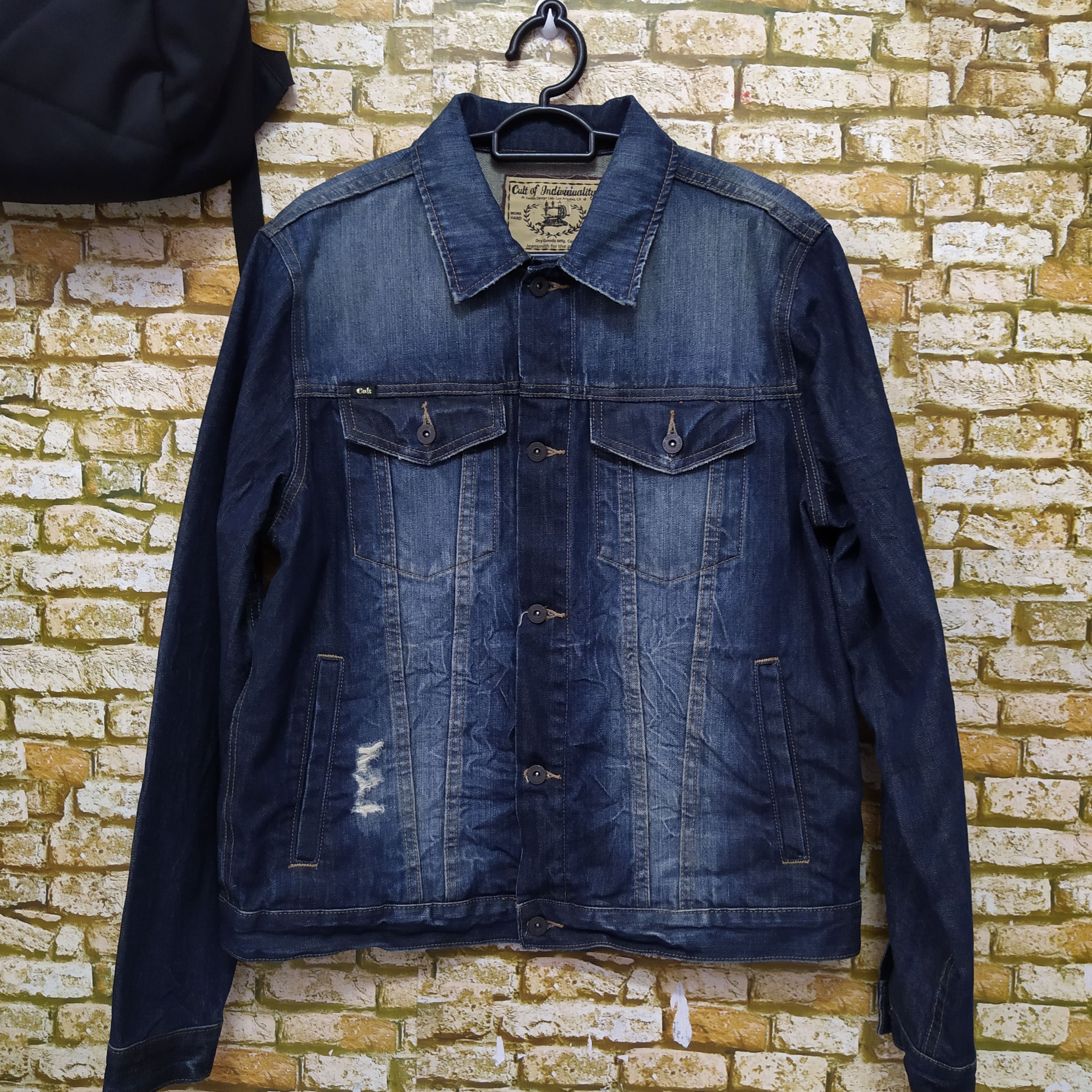 Cult Of Individuality CULT OF INDIVIDUALITY Ron Poisson DENIM JACKET (D33) Size US XL / EU 56 / 4 - 1 Thumbnail