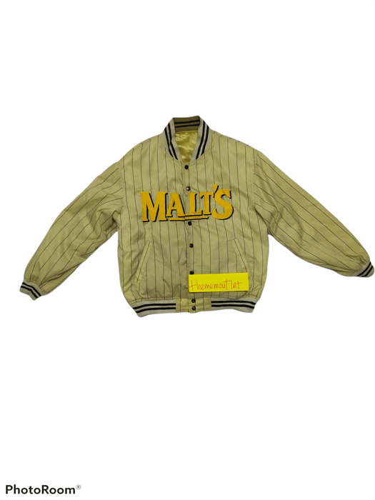 Japanese Brand Malts beer reversible varsity jackets Grailed