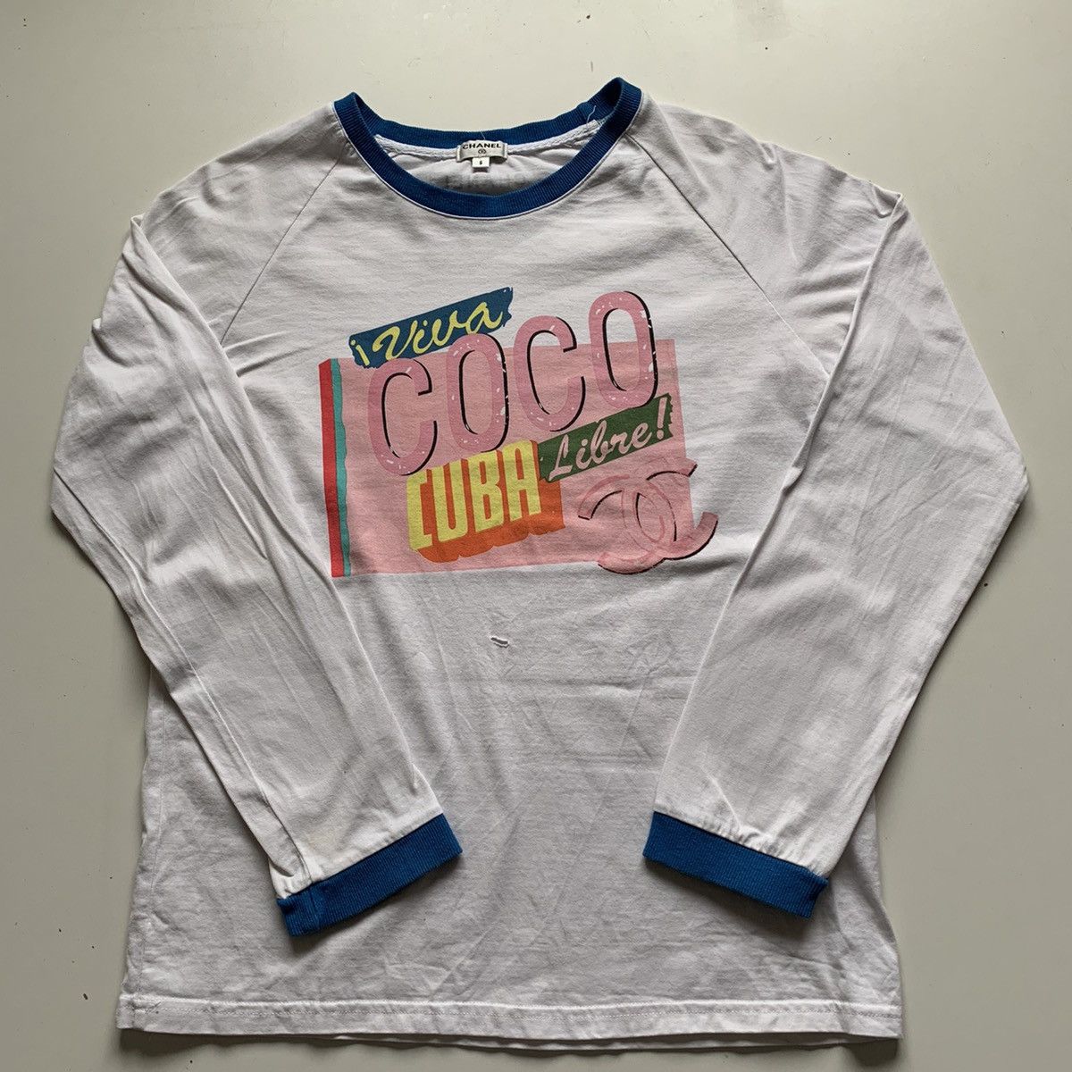 ご専用です❣️CHANEL♥️COCO Cuba♥️Tシャツ正規品 Authentic CHANEL Viva Coco Cuba Libre T-shirt – Rare Unisex
