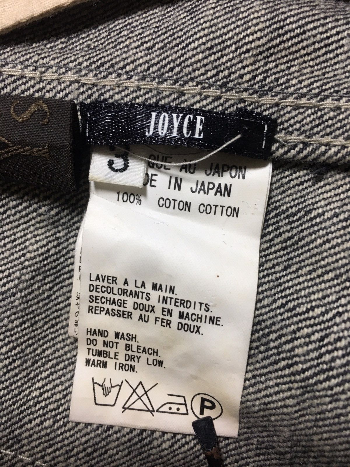 Y's × Yohji Yamamoto Y's Unfinished Denim Pants Size US 34 / EU 50 - 18 Thumbnail