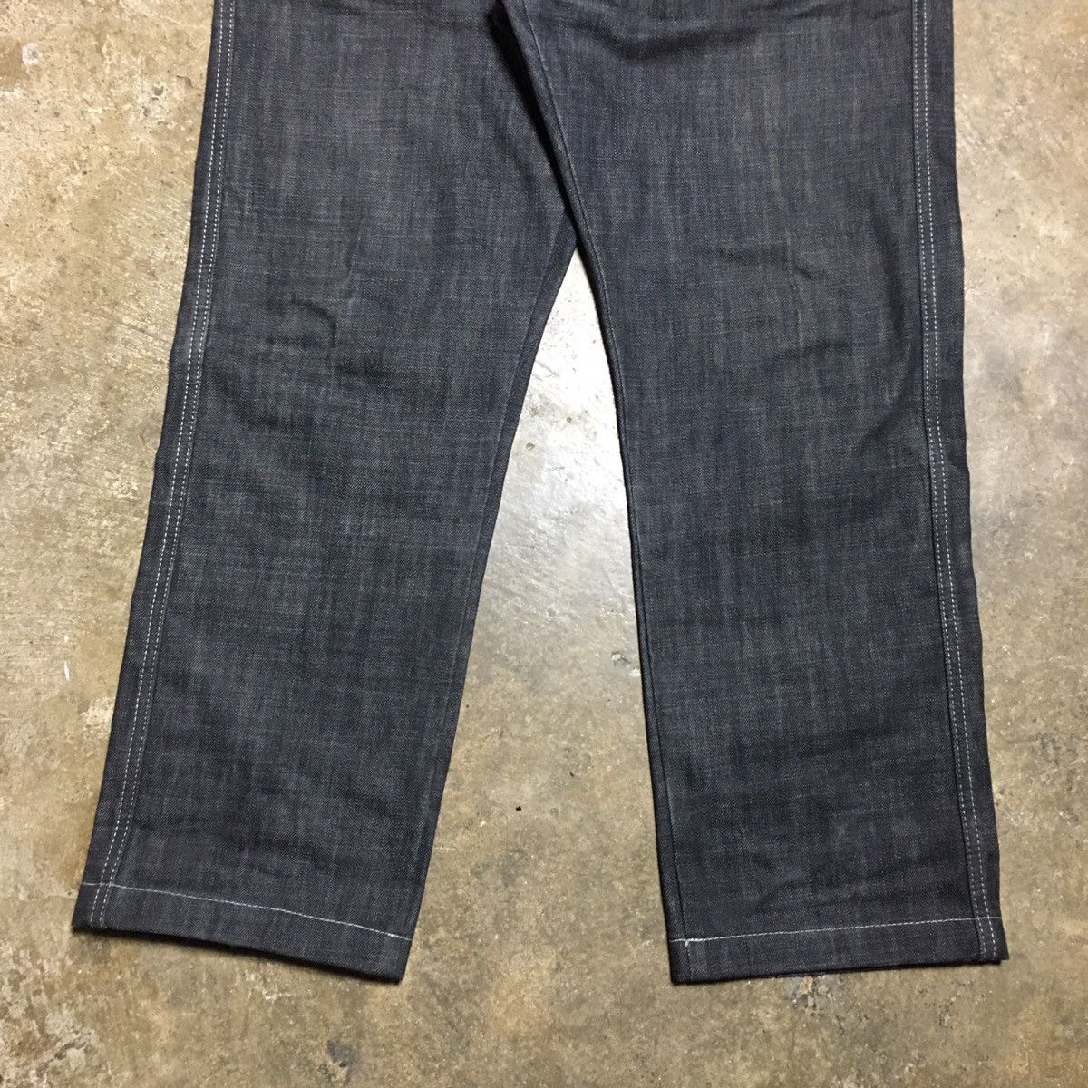 Y's × Yohji Yamamoto Y's Unfinished Denim Pants Size US 34 / EU 50 - 9 Thumbnail