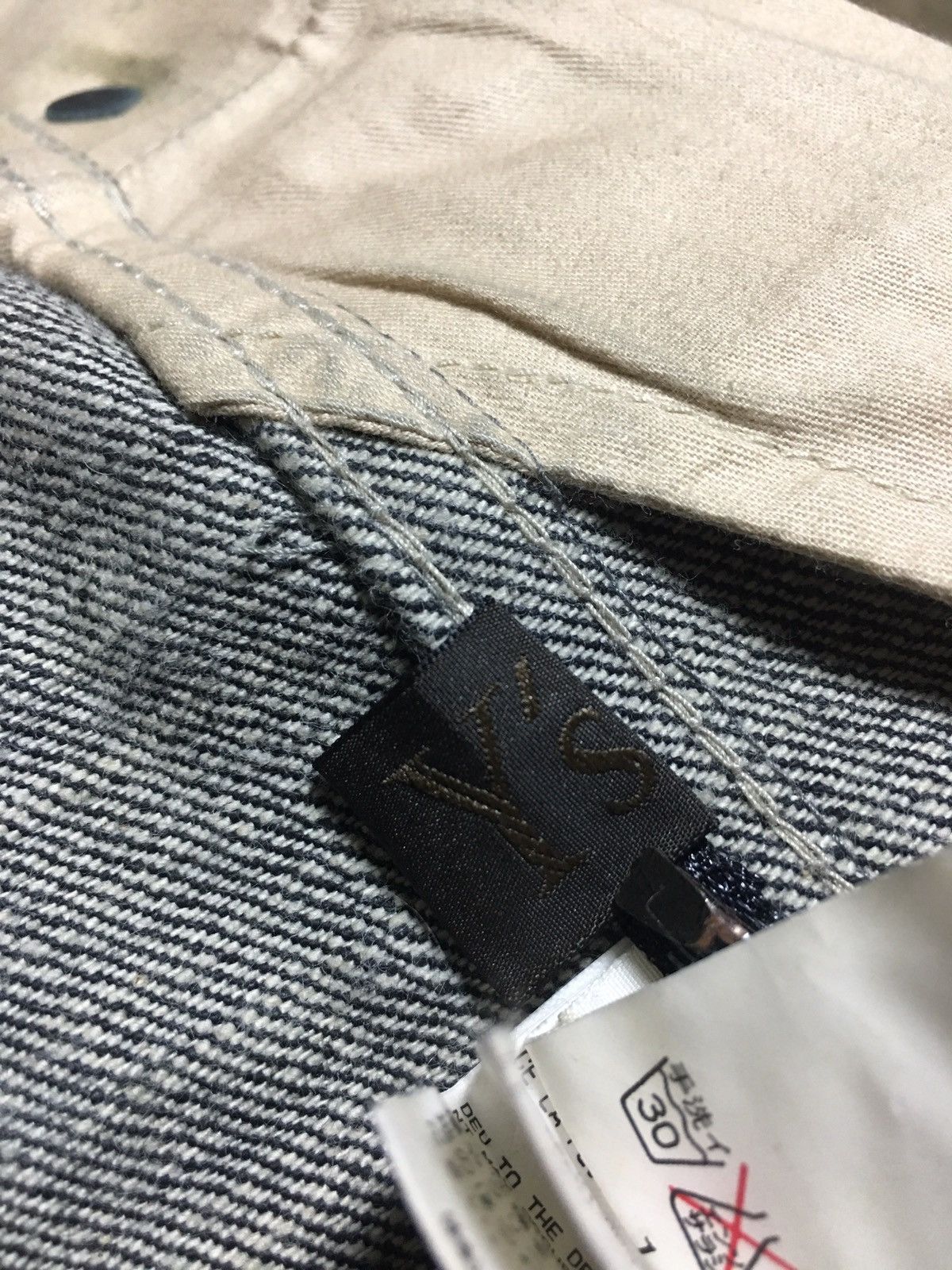 Y's × Yohji Yamamoto Y's Unfinished Denim Pants Size US 34 / EU 50 - 17 Thumbnail