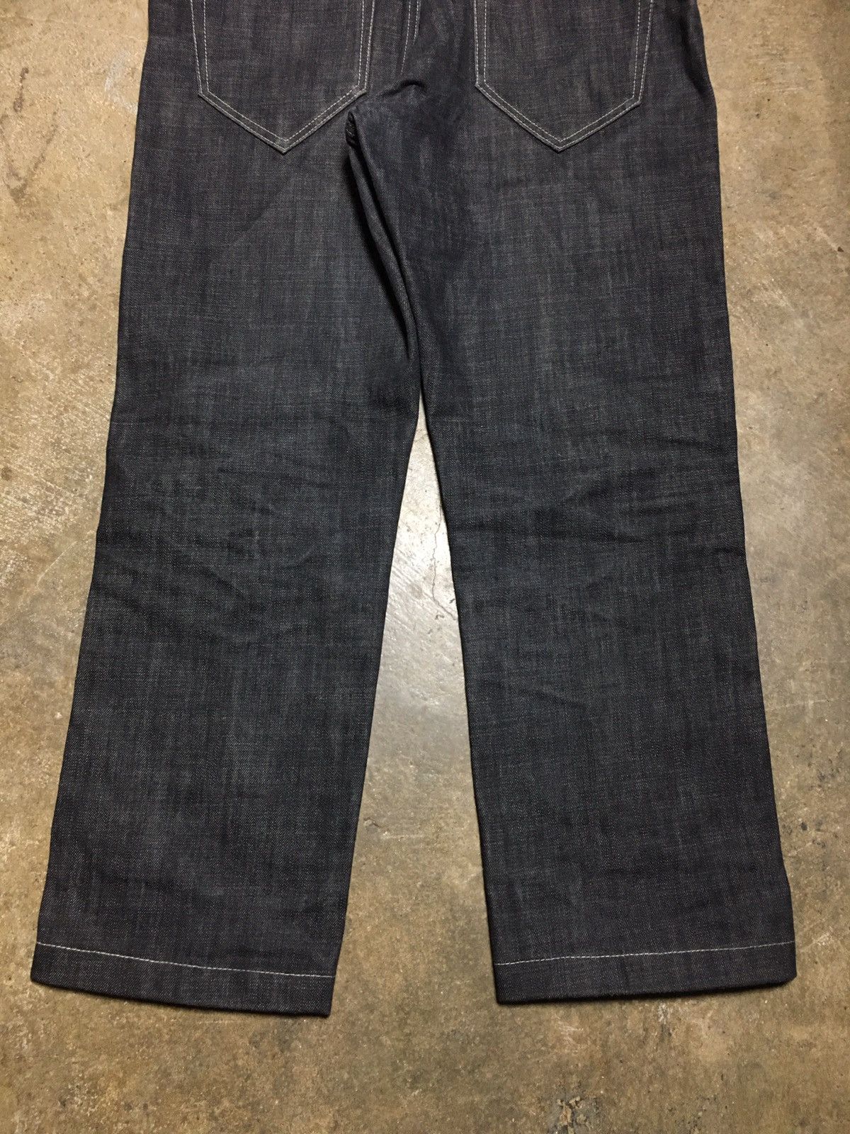 Y's × Yohji Yamamoto Y's Unfinished Denim Pants Size US 34 / EU 50 - 14 Thumbnail