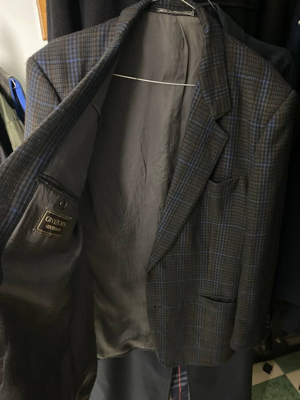 Givenchy × Vintage blazer jacket wool size S Givenchy gentleman striped Size US S / EU 44-46 / 1 - 7 Thumbnail