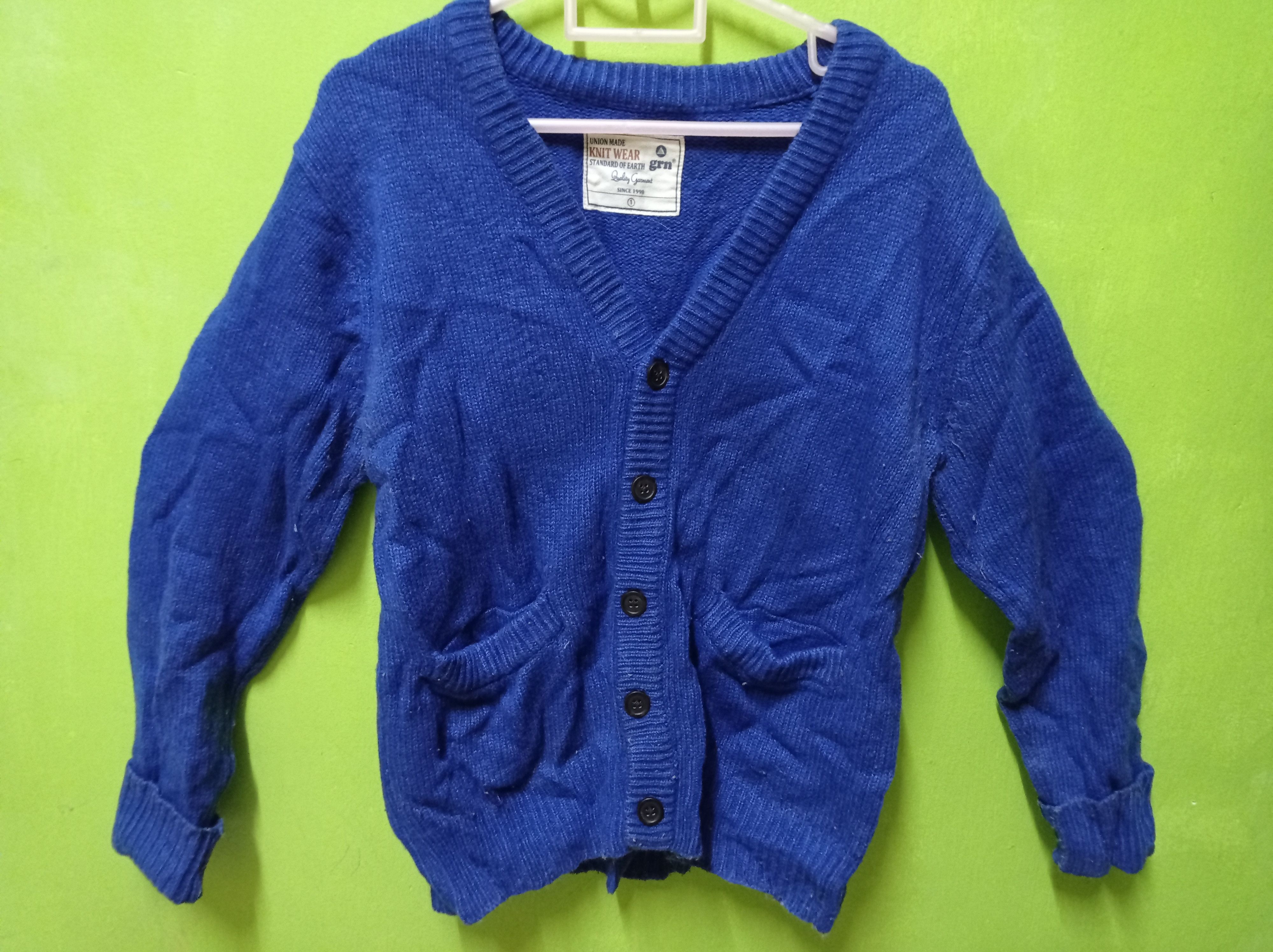 UNION MADE KNITWEAR STANDARD OF EARTH BY GRN SINCE 1998