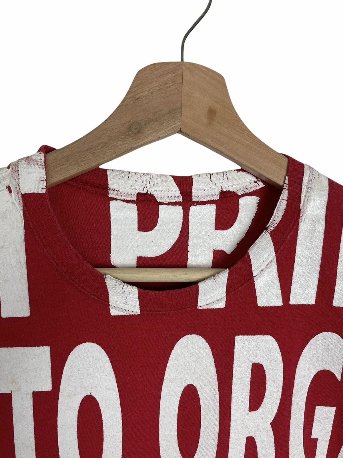 Katharine Hamnett London Katharine Hamnett “Organic” Protest Tee | Japan Archive Size US M / EU 48-50 / 2 - 4 Thumbnail