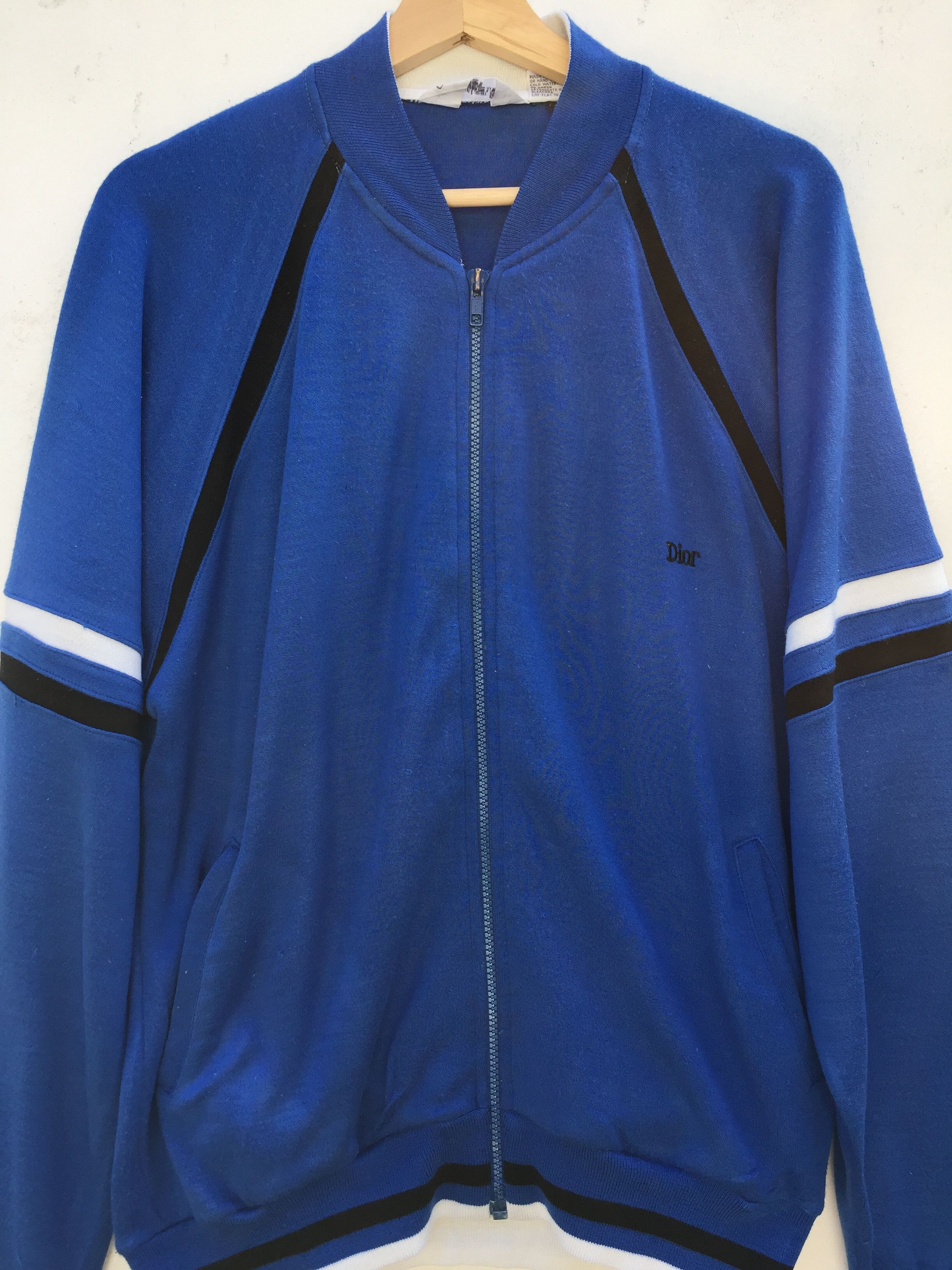 Christian Dior Monsieur × Vintage Vintage Christian Dior Zipper Sweater Jacket Rare Size US M / EU 48-50 / 2 - 6 Thumbnail