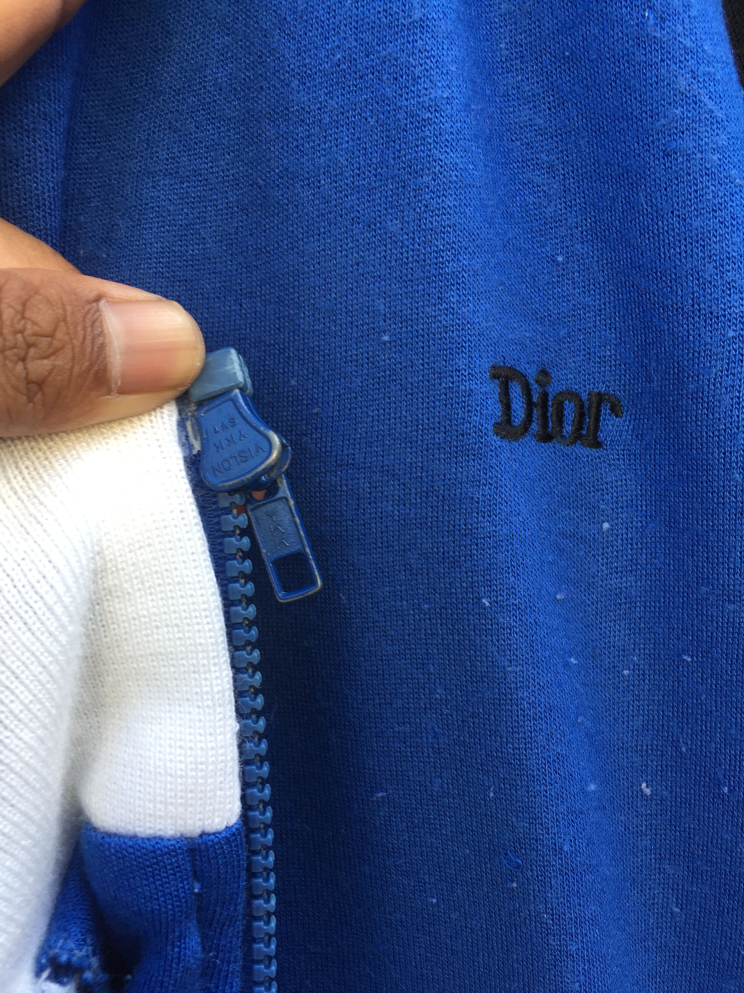 Christian Dior Monsieur × Vintage Vintage Christian Dior Zipper Sweater Jacket Rare Size US M / EU 48-50 / 2 - 13 Thumbnail