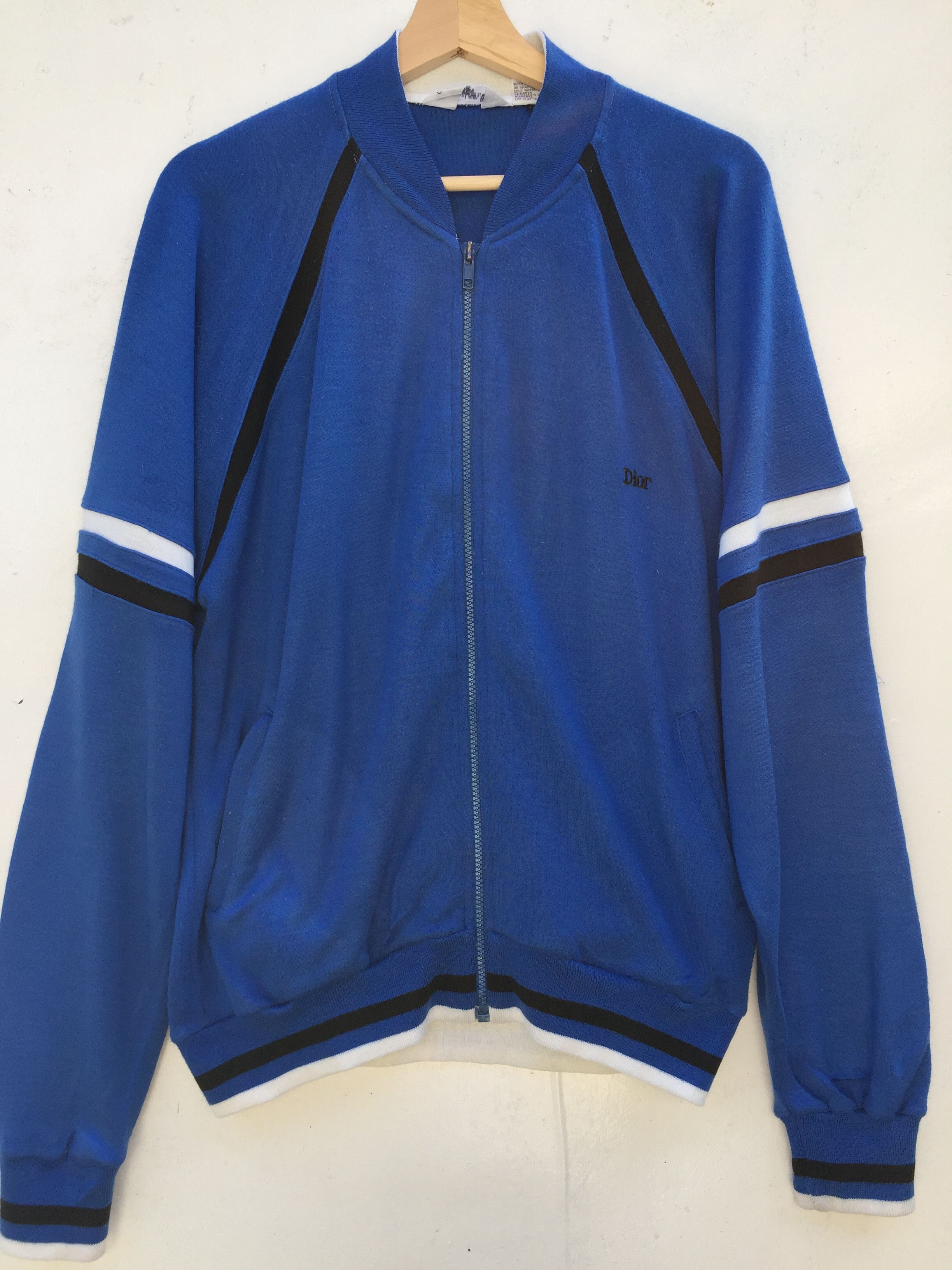Christian Dior Monsieur × Vintage Vintage Christian Dior Zipper Sweater Jacket Rare Size US M / EU 48-50 / 2 - 5 Thumbnail