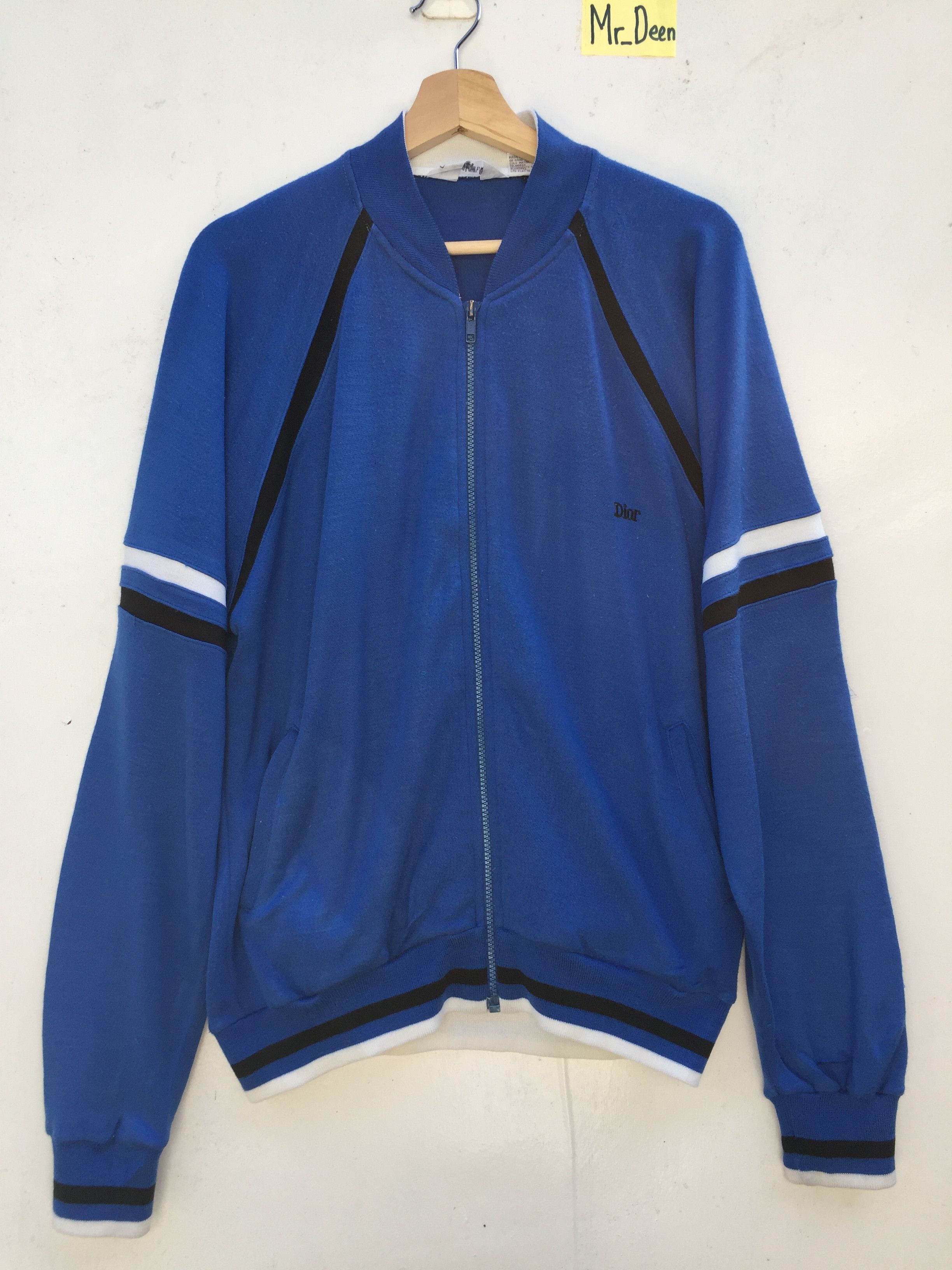 Christian Dior Monsieur × Vintage Vintage Christian Dior Zipper Sweater Jacket Rare Size US M / EU 48-50 / 2 - 2 Thumbnail