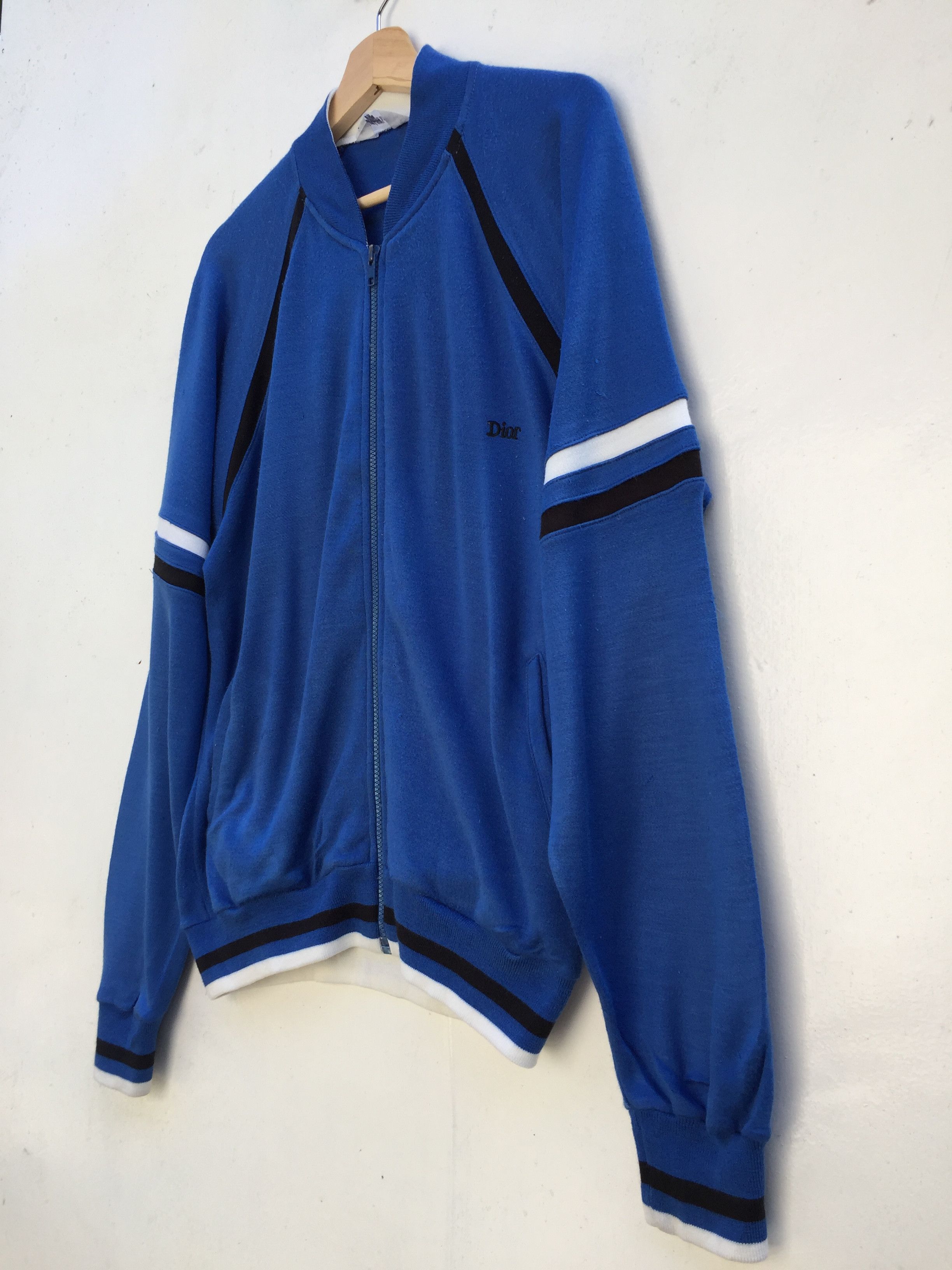 Christian Dior Monsieur × Vintage Vintage Christian Dior Zipper Sweater Jacket Rare Size US M / EU 48-50 / 2 - 4 Thumbnail