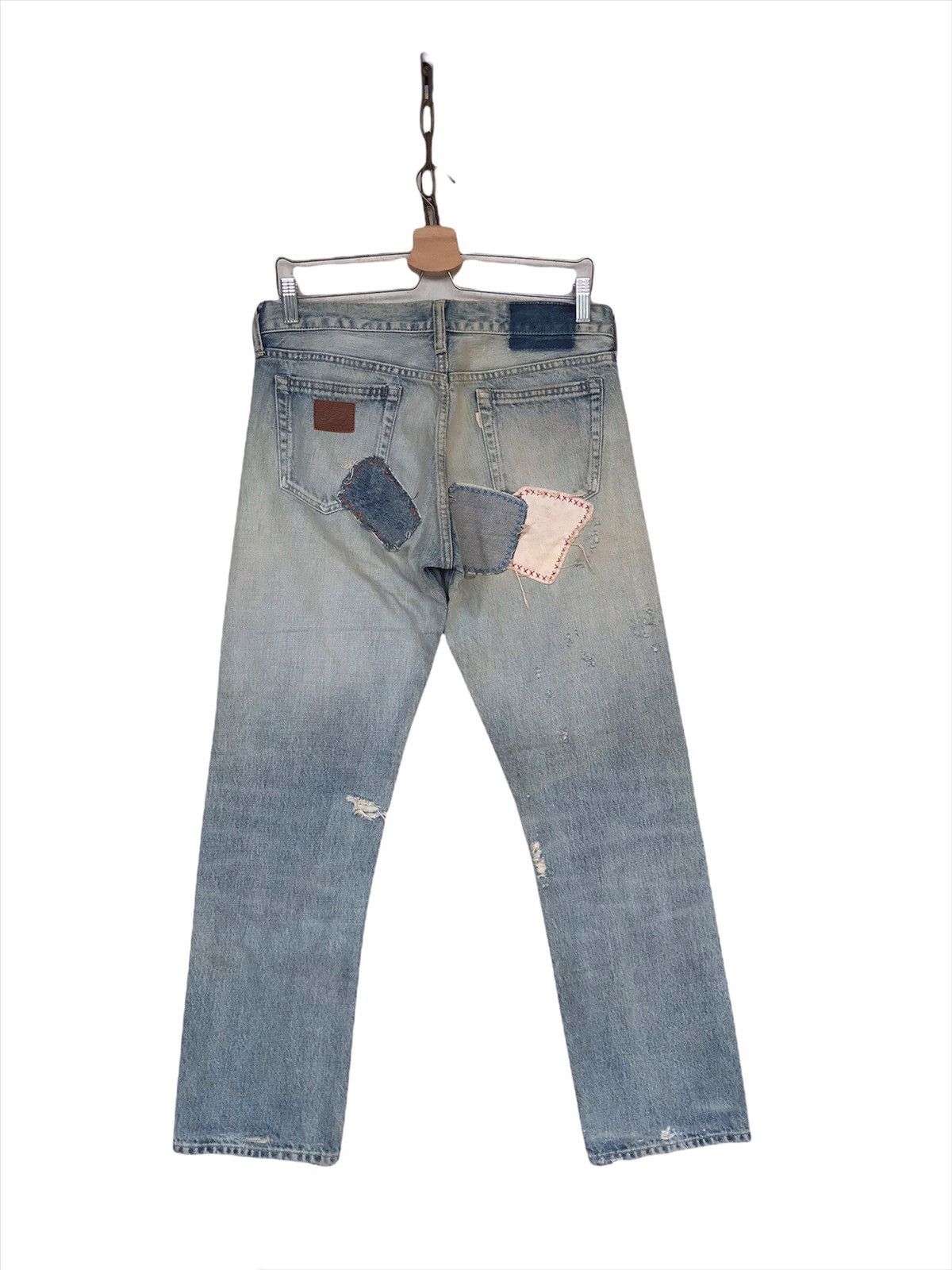 Hysteric Glamour 💥Avant-Garde Rna Patchwork hysteric Style Denim Size US 30 / EU 46 - 5 Thumbnail