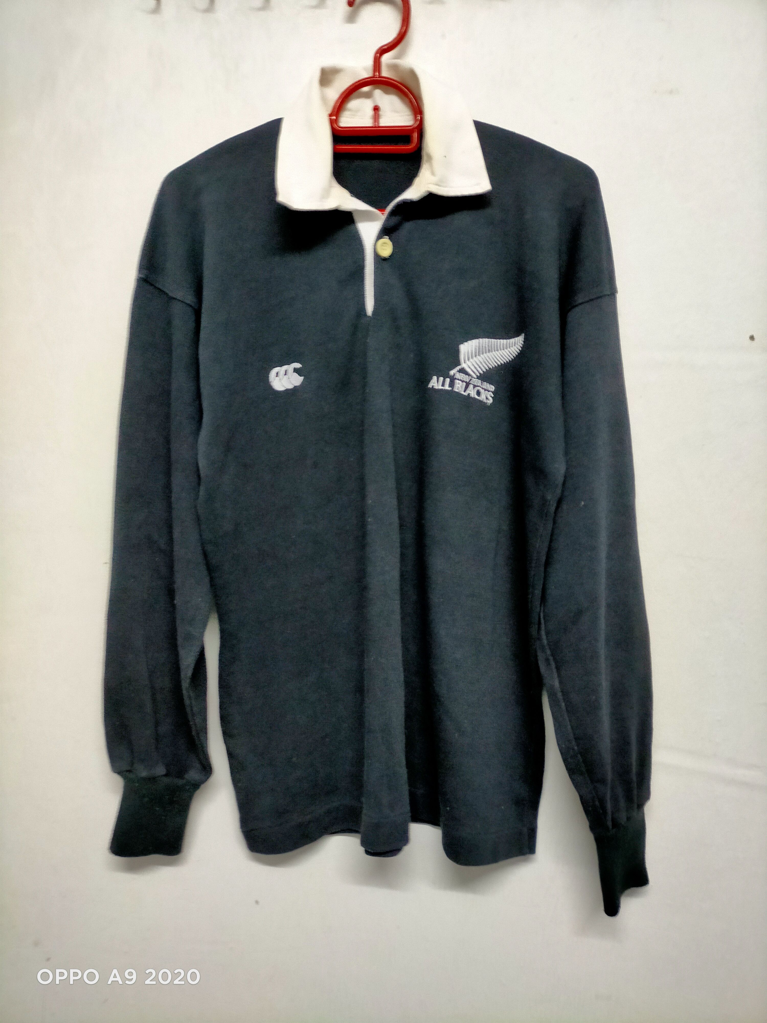 All Blacks × Canterbury of New Zealand Vintage 90s Canterburry Of New Zealand All blacks Size US S / EU 44-46 / 1 - 1 Thumbnail