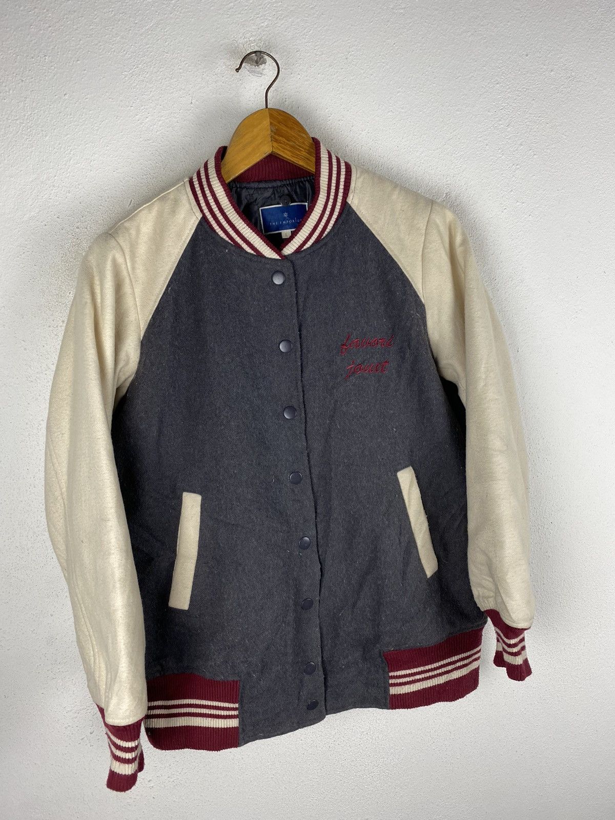 Other THE EMPORIUM VARSITY JACKET WOOL FABRIC Size US M / EU 48-50 / 2 - 4 Thumbnail