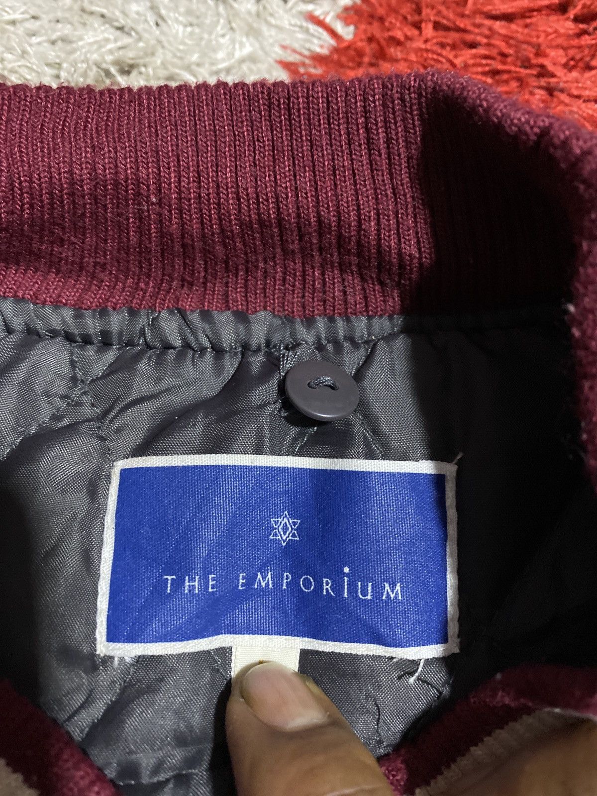Other THE EMPORIUM VARSITY JACKET WOOL FABRIC Size US M / EU 48-50 / 2 - 6 Thumbnail