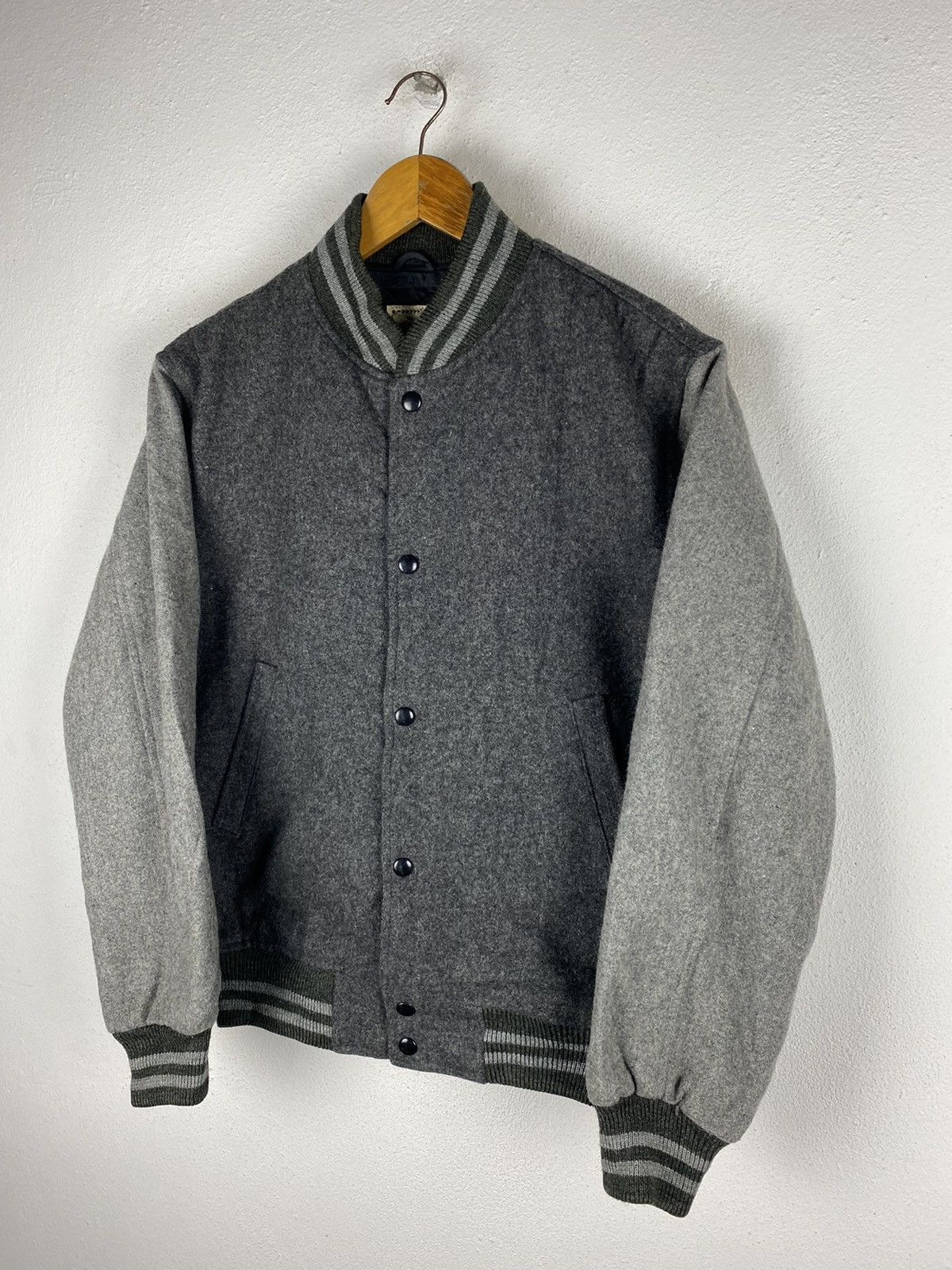 Vintage GQ-FORD VARSITY JACKET WOOL FABRIC Size US L / EU 52-54 / 3 - 5 Thumbnail