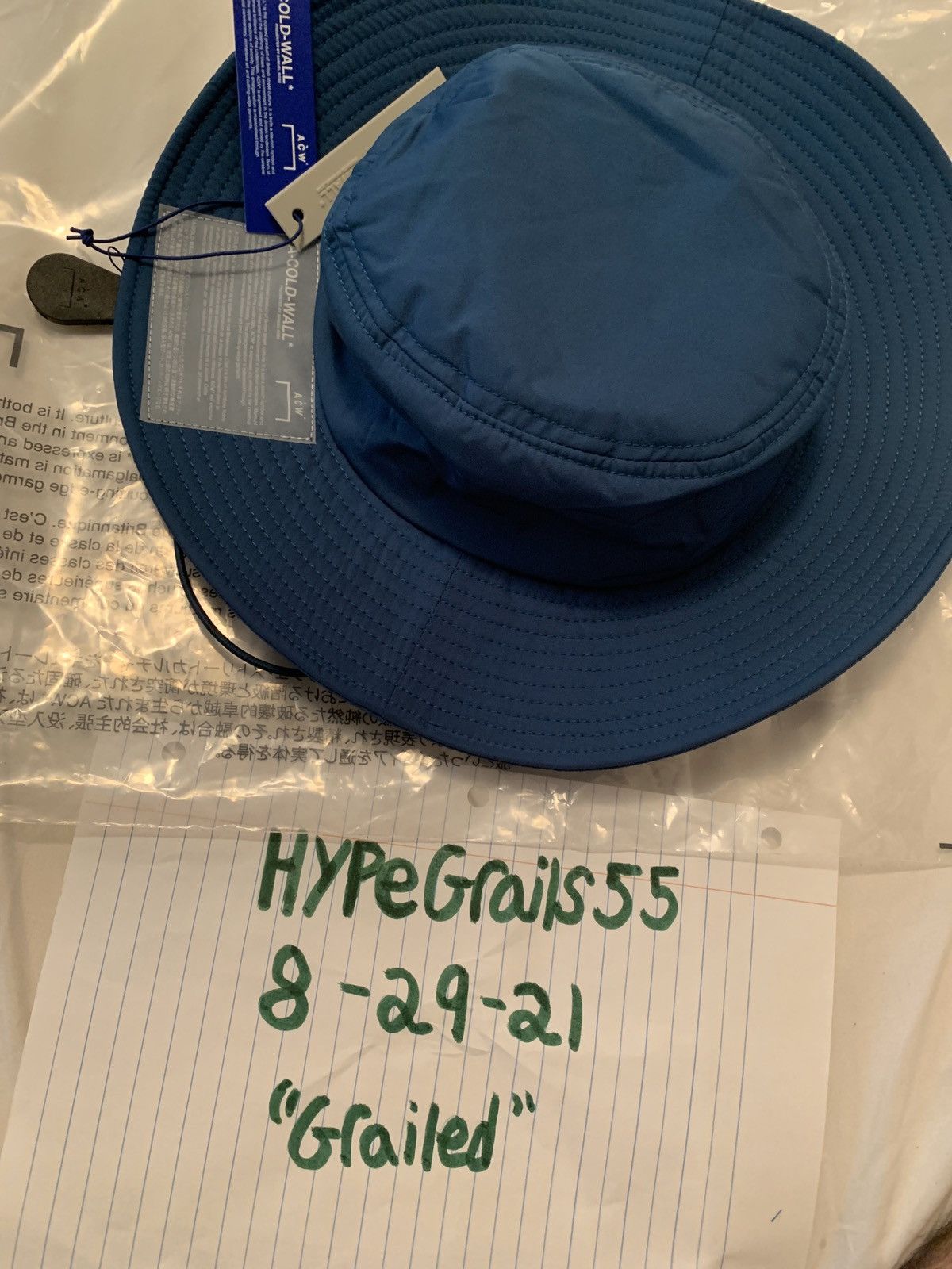 A-COLD-WALL* A-COLD-WALL* Snap Pocket Bucket Hat Size ONE SIZE - 2 Thumbnail
