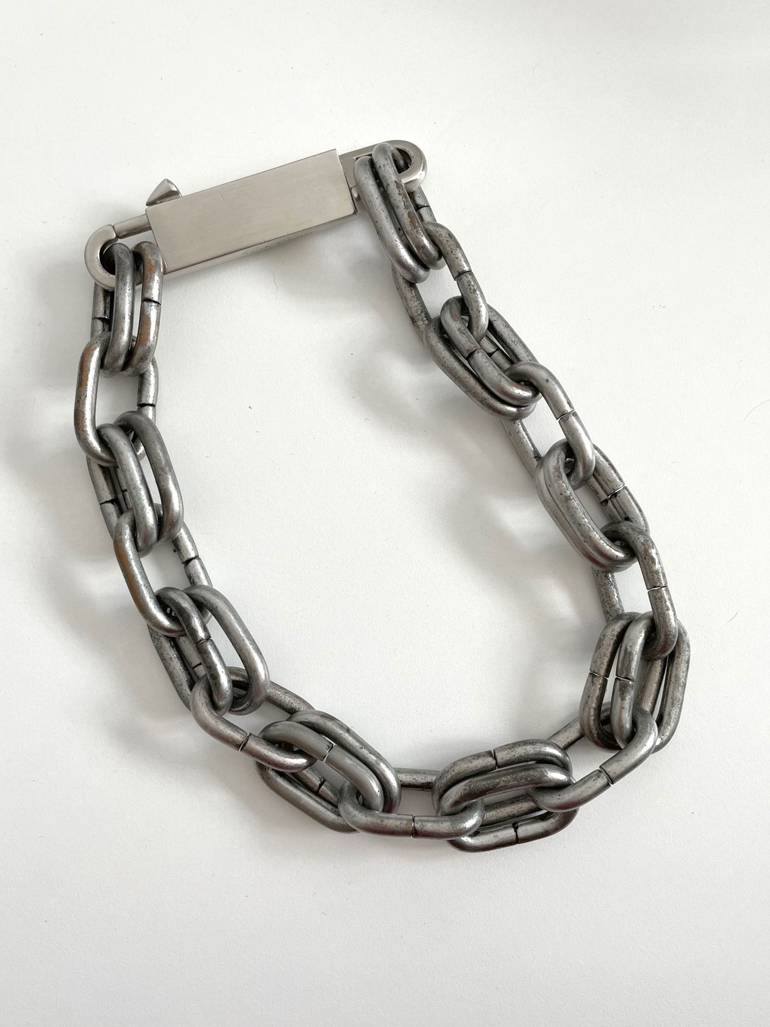 rickowens double link choker-