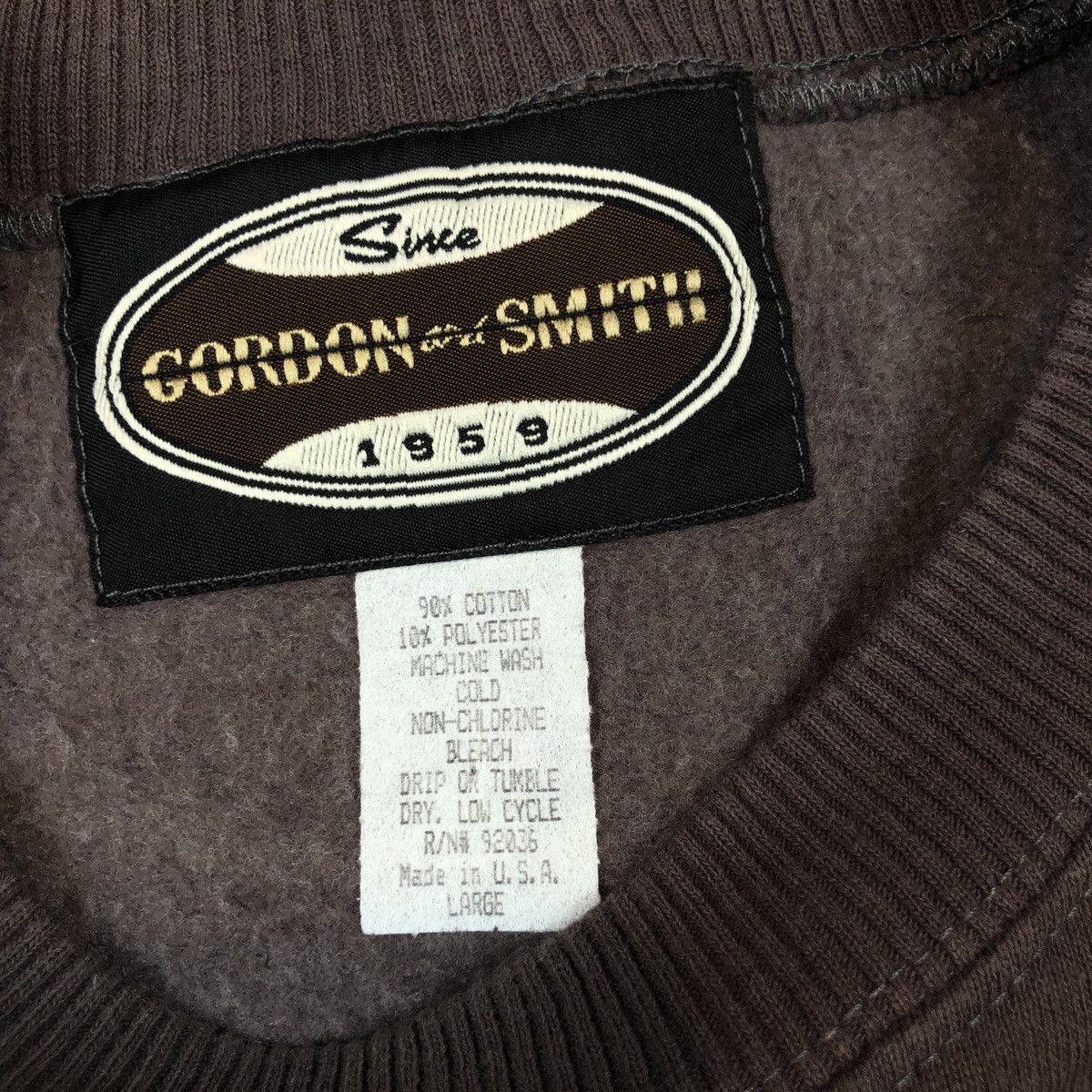 Vintage Vintage Gordon And Smith Crewneck Size US L / EU 52-54 / 3 - 10 Thumbnail
