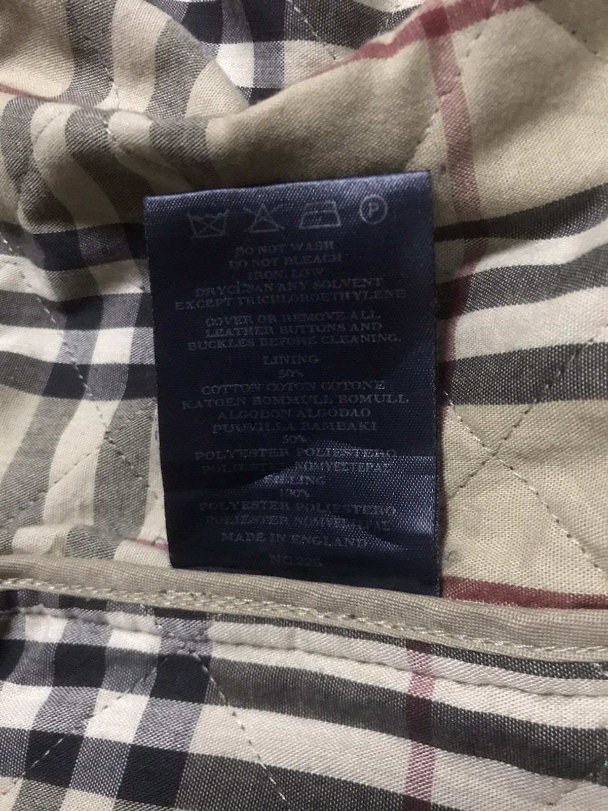 Burberry Burberry Novacheck Quilted Jacket Size US M / EU 48-50 / 2 - 15 Thumbnail