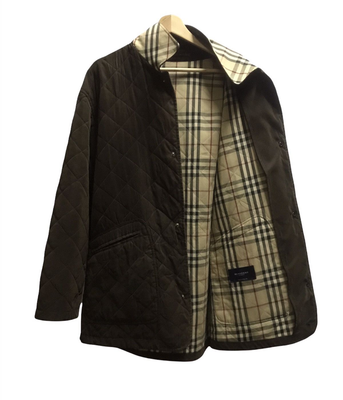 Burberry Burberry Novacheck Quilted Jacket Size US M / EU 48-50 / 2 - 1 Thumbnail