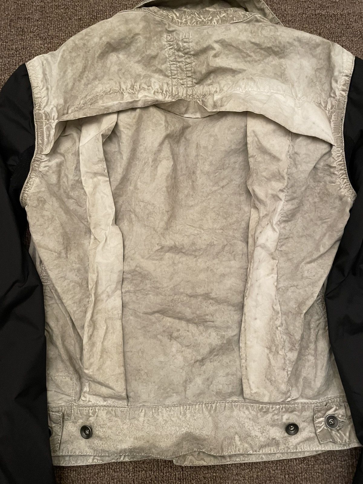 Rick Owens Rick Owens Drkshdw Nylon Hybrid Jacket Size US S / EU 44-46 / 1 - 6 Thumbnail