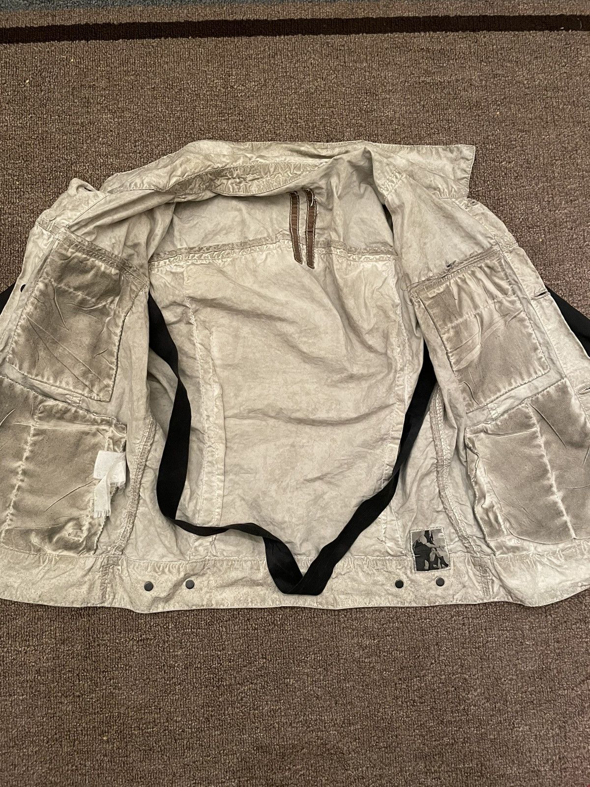 Rick Owens Rick Owens Drkshdw Nylon Hybrid Jacket Size US S / EU 44-46 / 1 - 8 Thumbnail