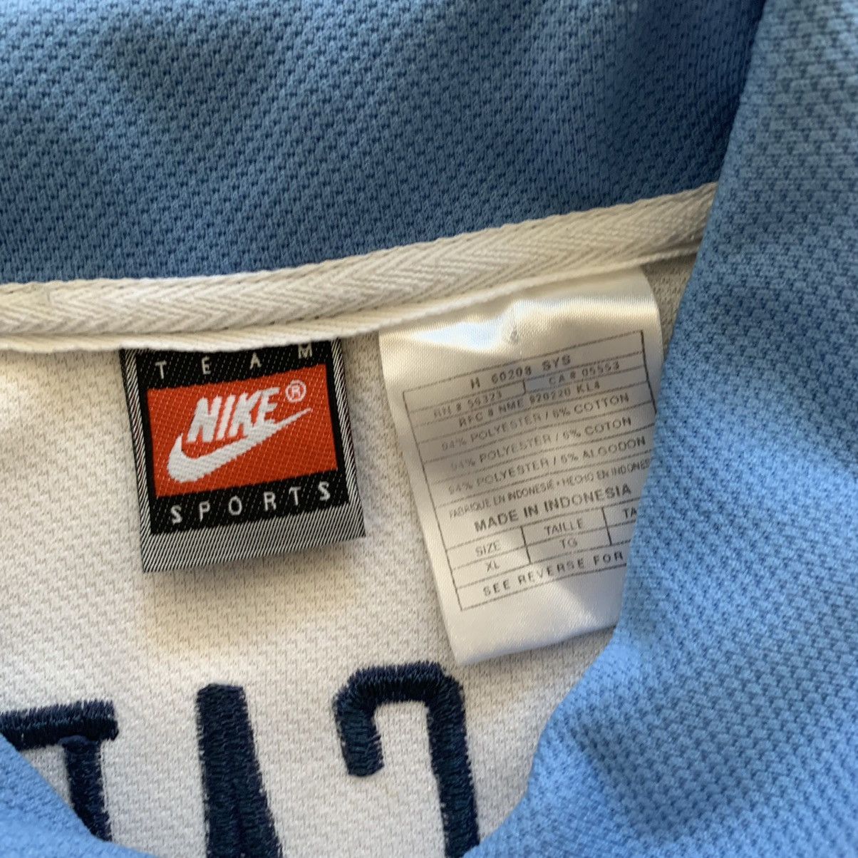 Jordan Brand Vintage Nike UNC Button Up Jersey Size US XL / EU 56 / 4 - 3 Thumbnail