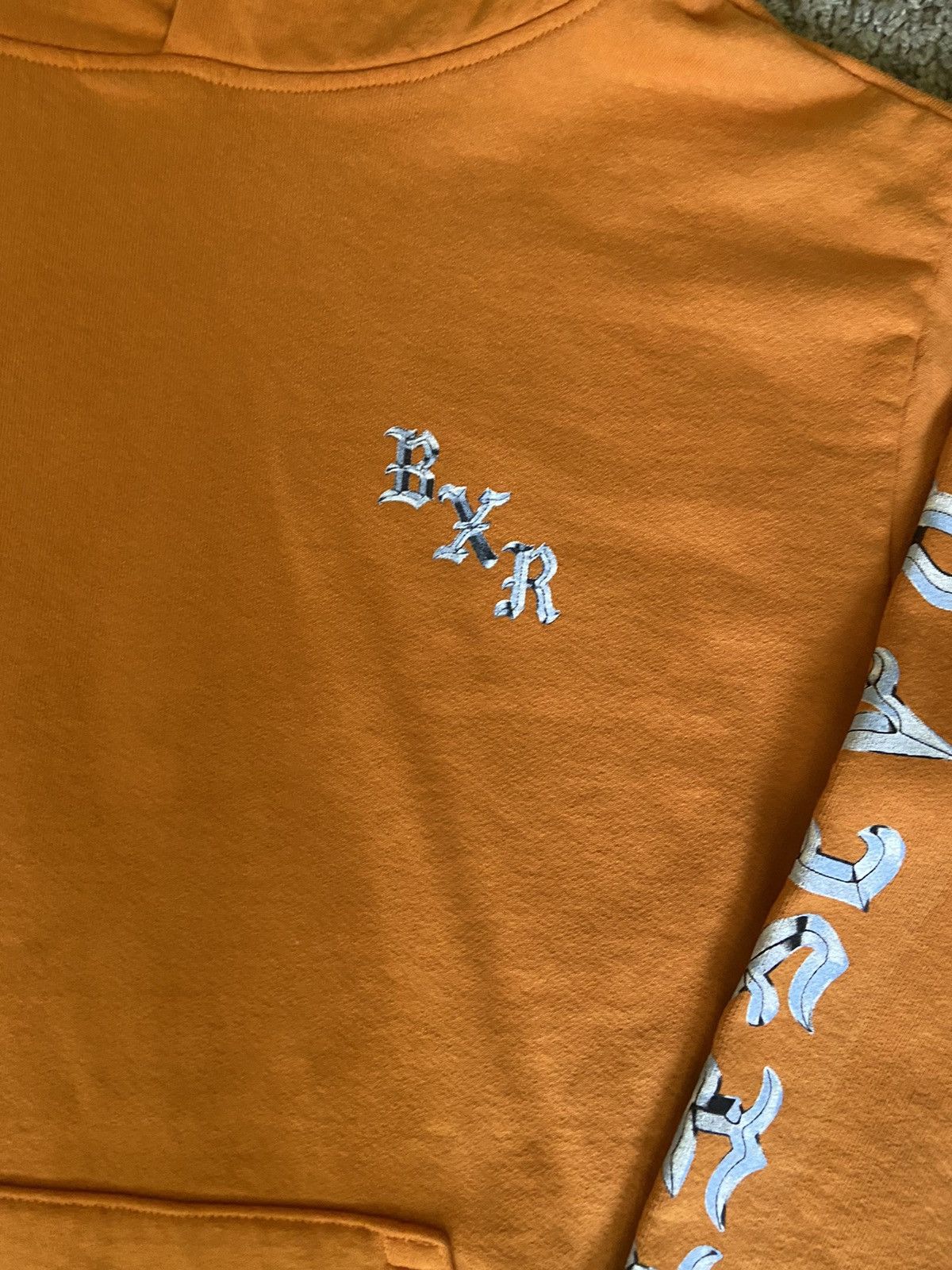 Born X Raised Born x raised chrome rocker hoodie size M orange Size US M / EU 48-50 / 2 - 2 Thumbnail