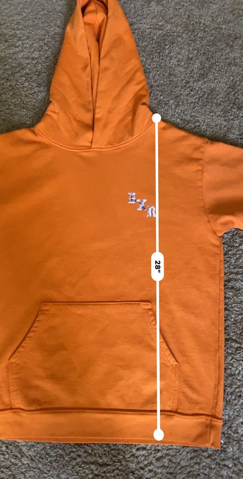 Born X Raised Born x raised chrome rocker hoodie size M orange Size US M / EU 48-50 / 2 - 6 Thumbnail