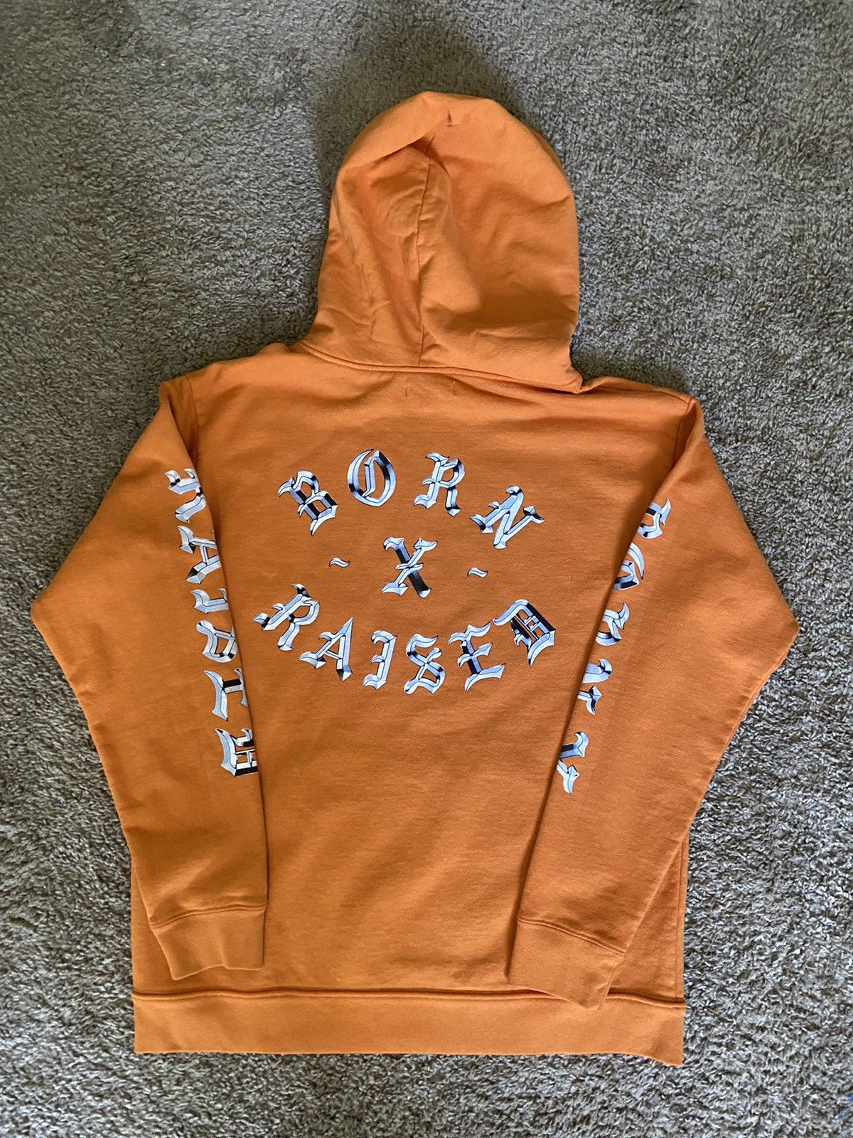 Born X Raised Born x raised chrome rocker hoodie size M orange Size US M / EU 48-50 / 2 - 4 Thumbnail