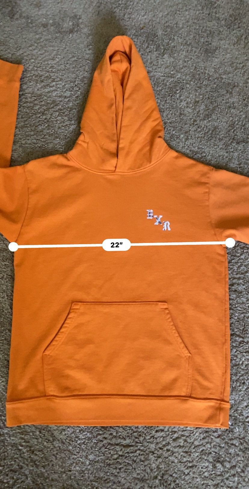 Born X Raised Born x raised chrome rocker hoodie size M orange Size US M / EU 48-50 / 2 - 5 Thumbnail