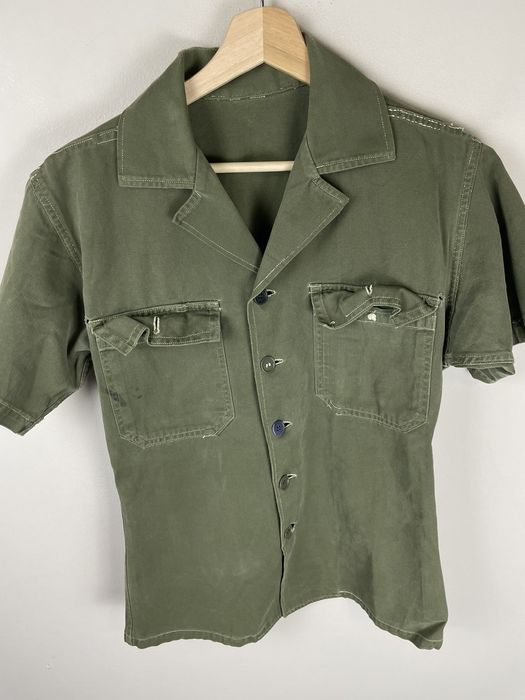 Vintage Vintage Civilian Vietnam Fatigue Shirt | Grailed