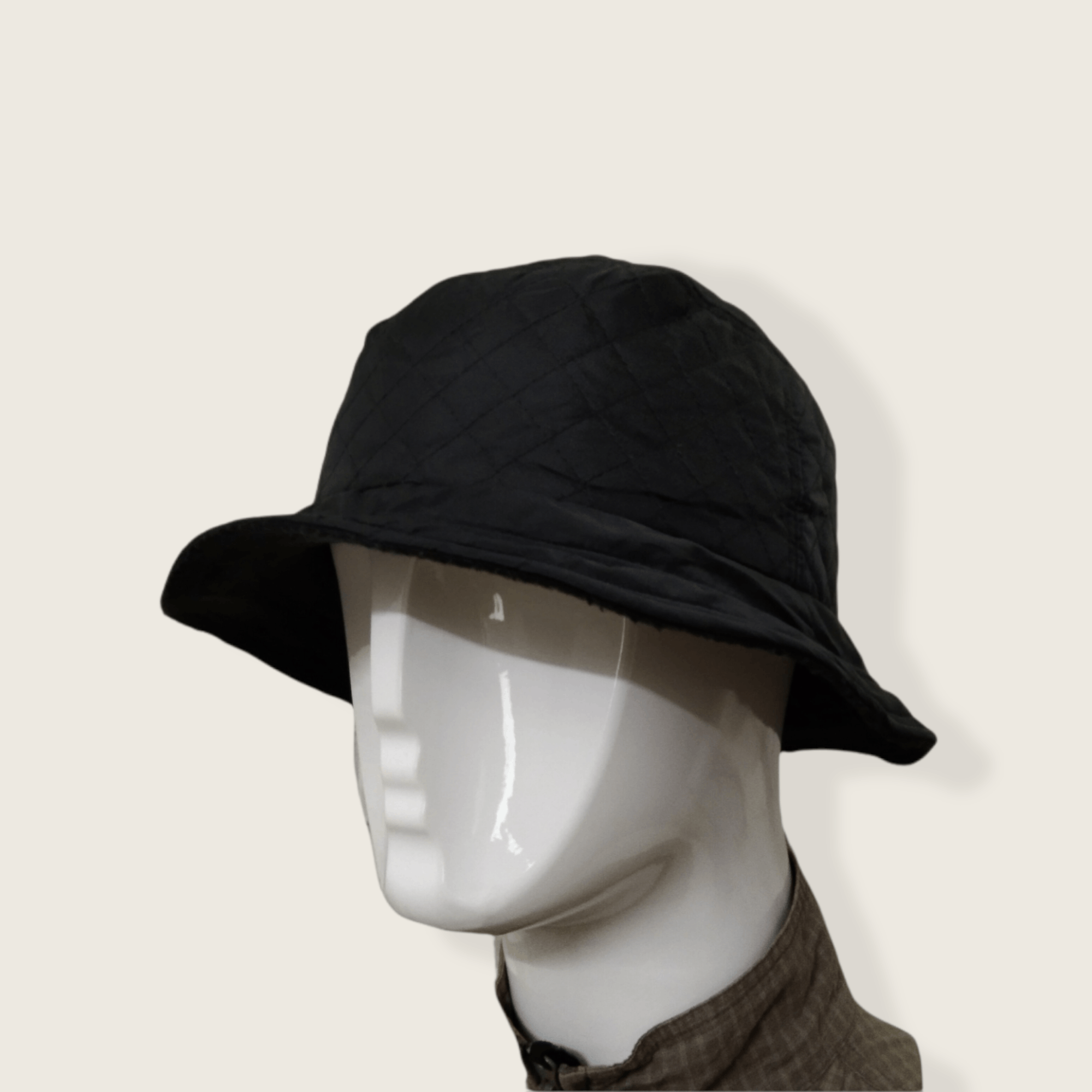 Japanese Brand VINTAGE JAPAN NYLON/FLEECE BUCKET HAT Size ONE SIZE - 3 Thumbnail