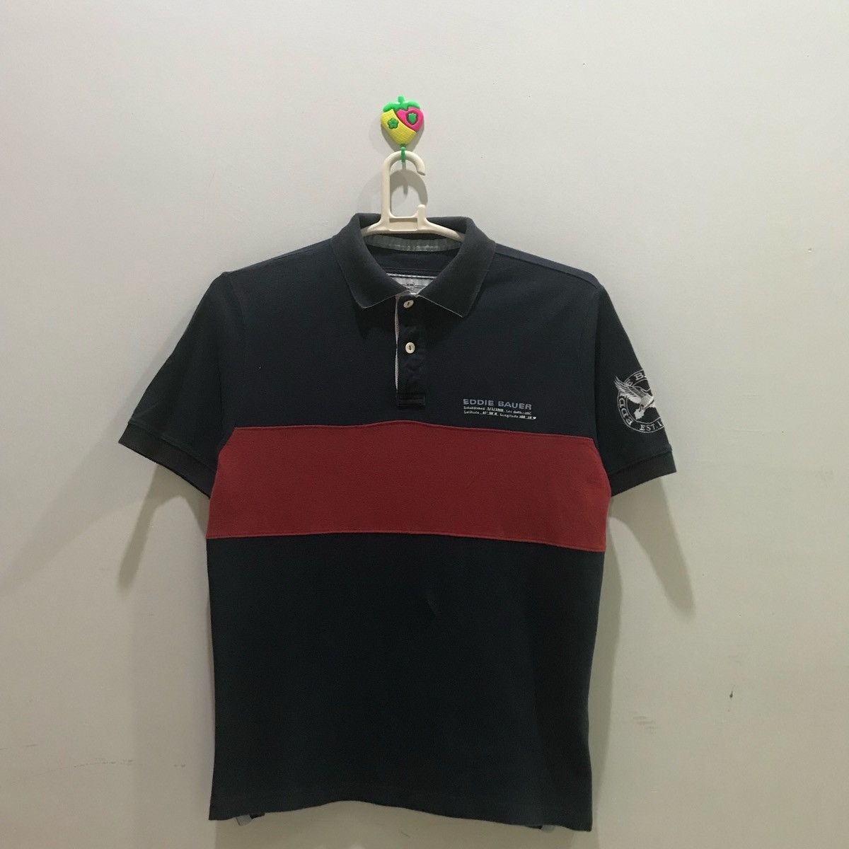 Eddie Bauer × Japanese Brand × Vintage Eddie Bauer Polos Size M Fits L Size US L / EU 52-54 / 3 - 1 Thumbnail